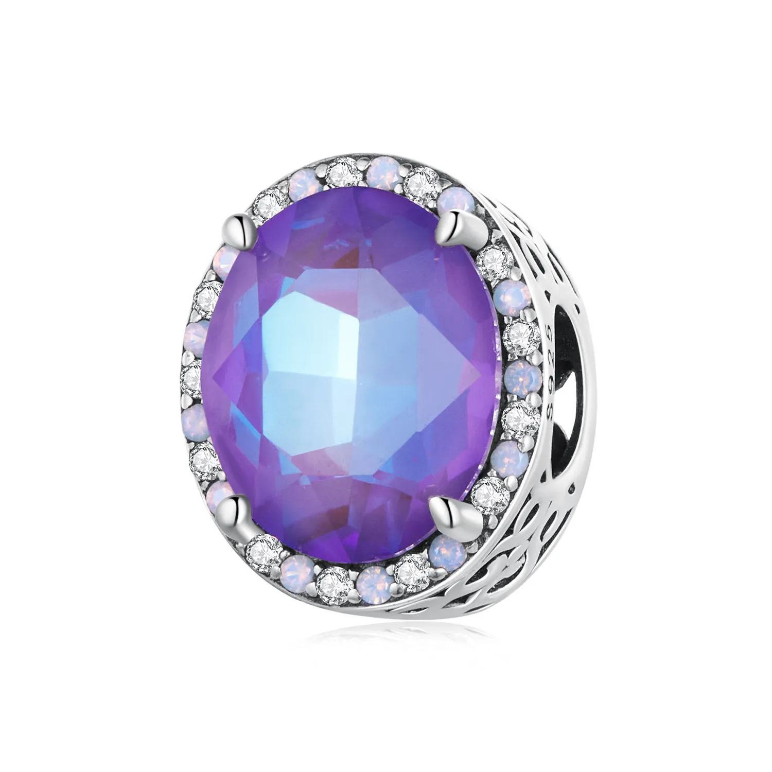 Pandora-style Moonlight Gem Charm - BSC891