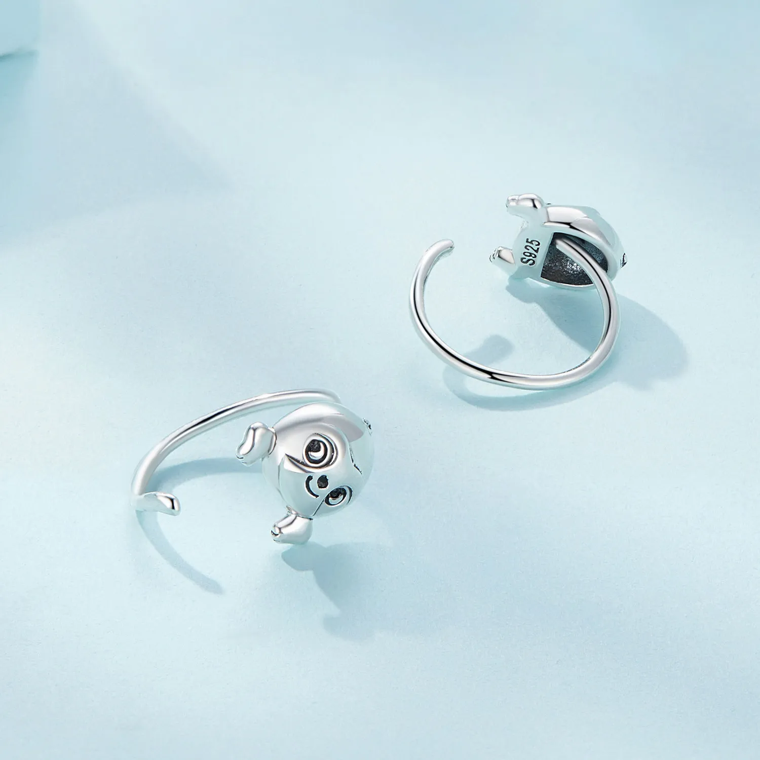 Pandora-style Sloth Stud Earrings - SCE1651