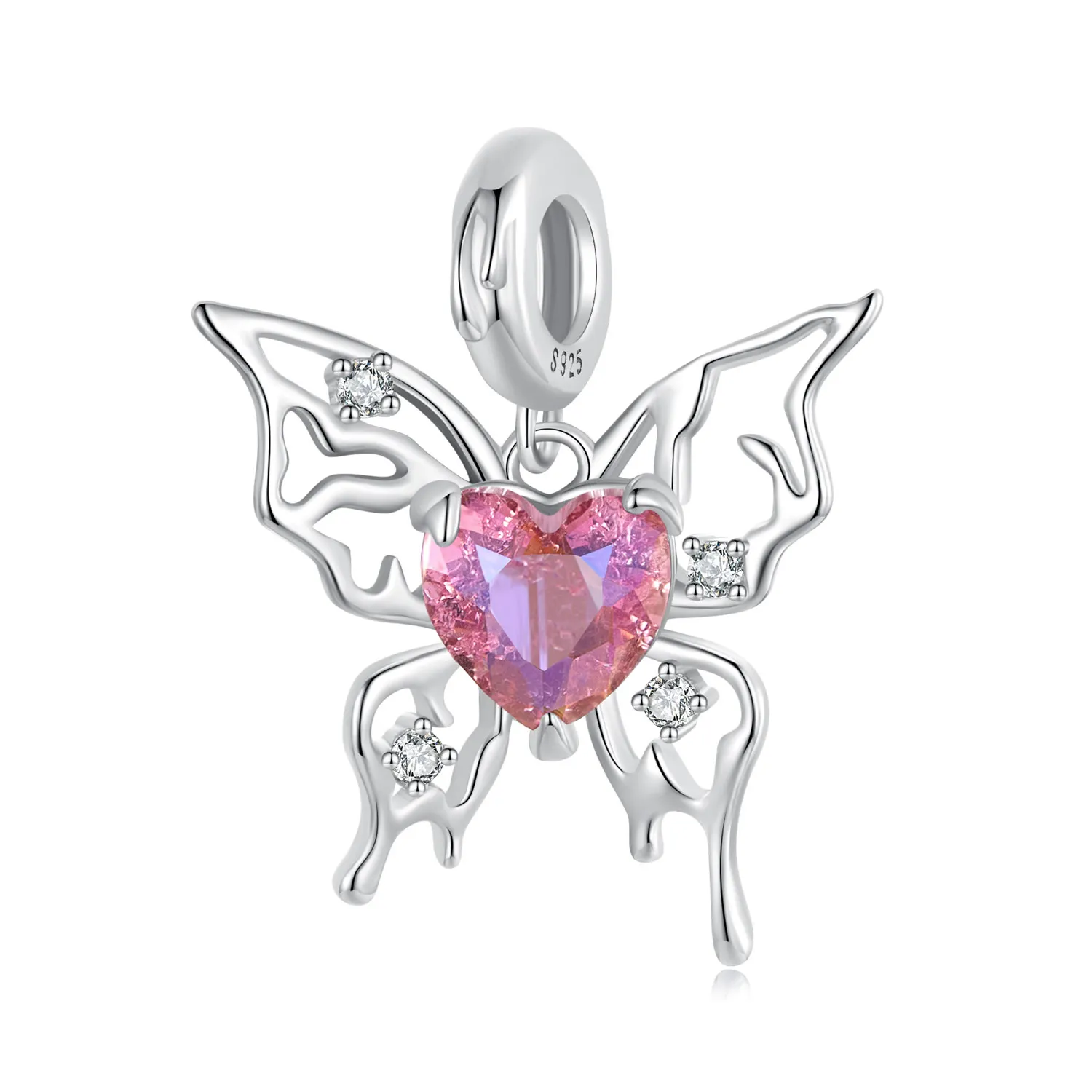 pandora style bloody butterfly charm scc2696