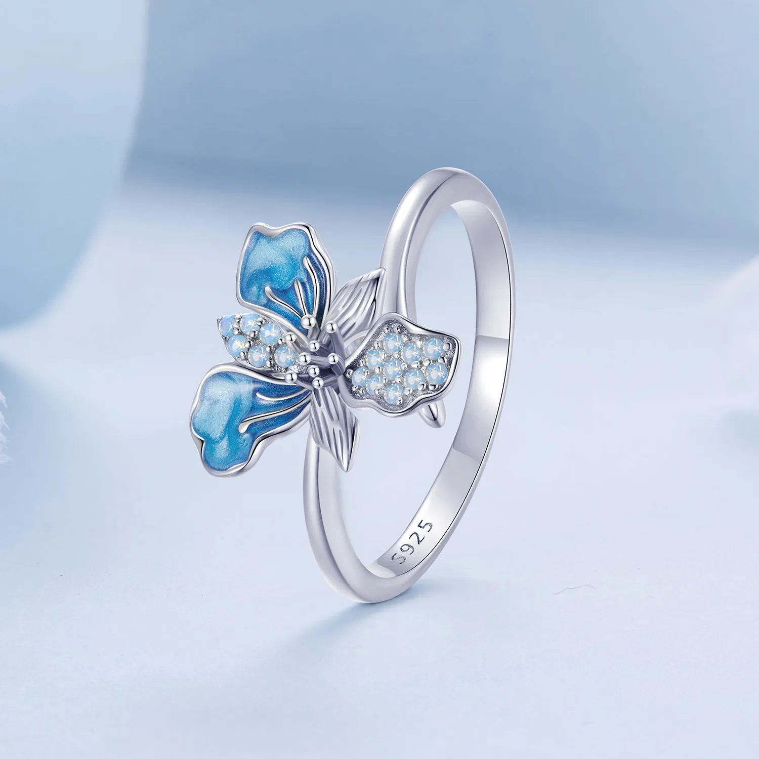 PANDORA Style Blue Iris Ring - BSR509-E