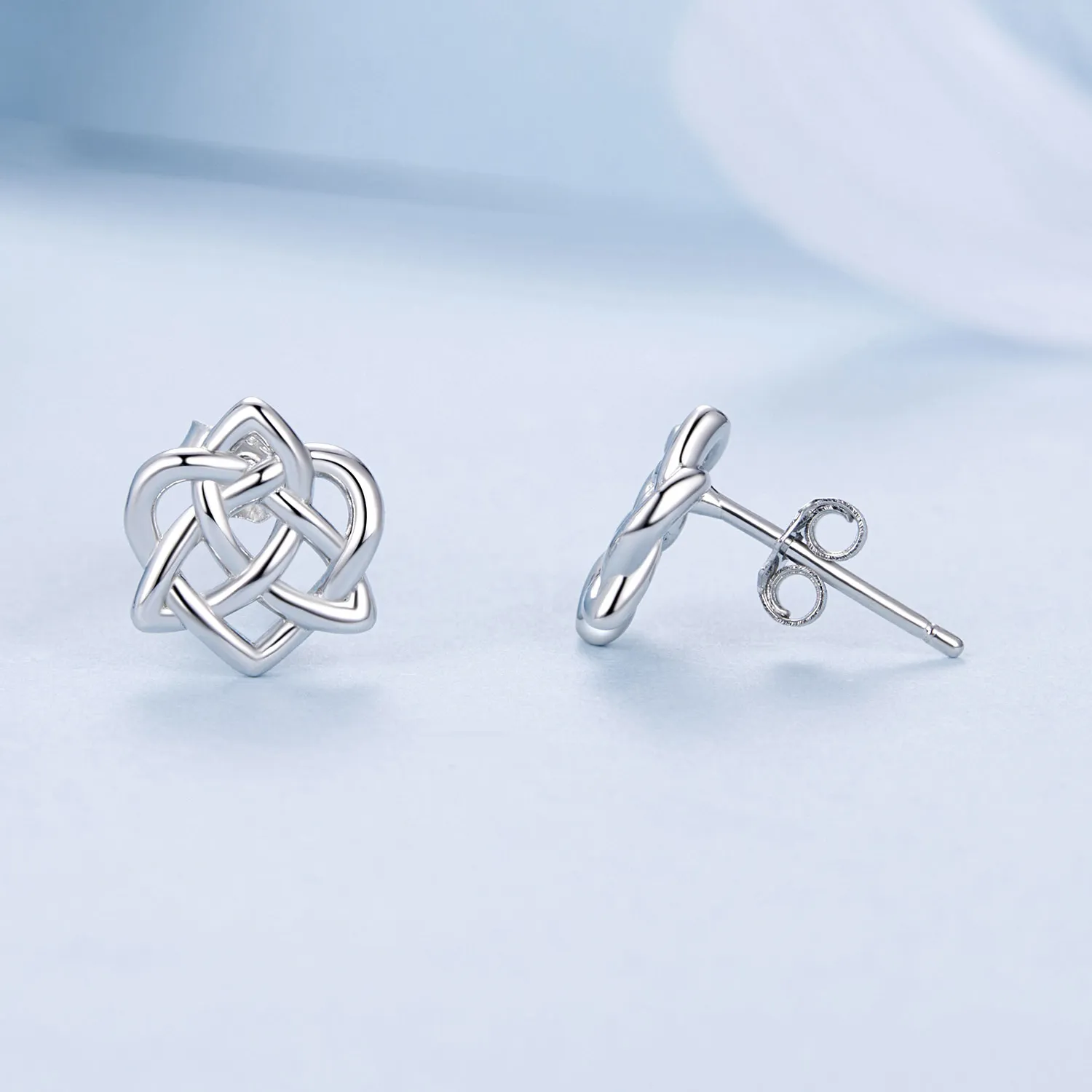 PANDORA Style Celtic Knot Earrings - BSE958