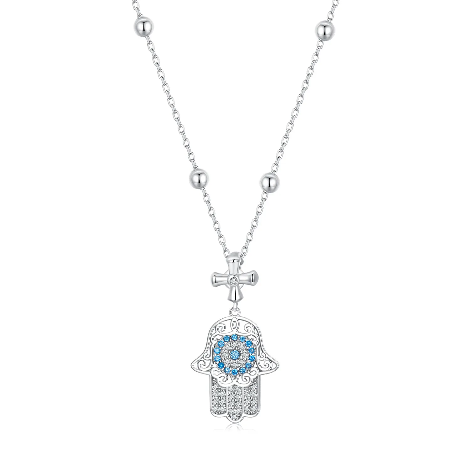 PANDORA Style Hand Of Fatima Necklace - BSN369