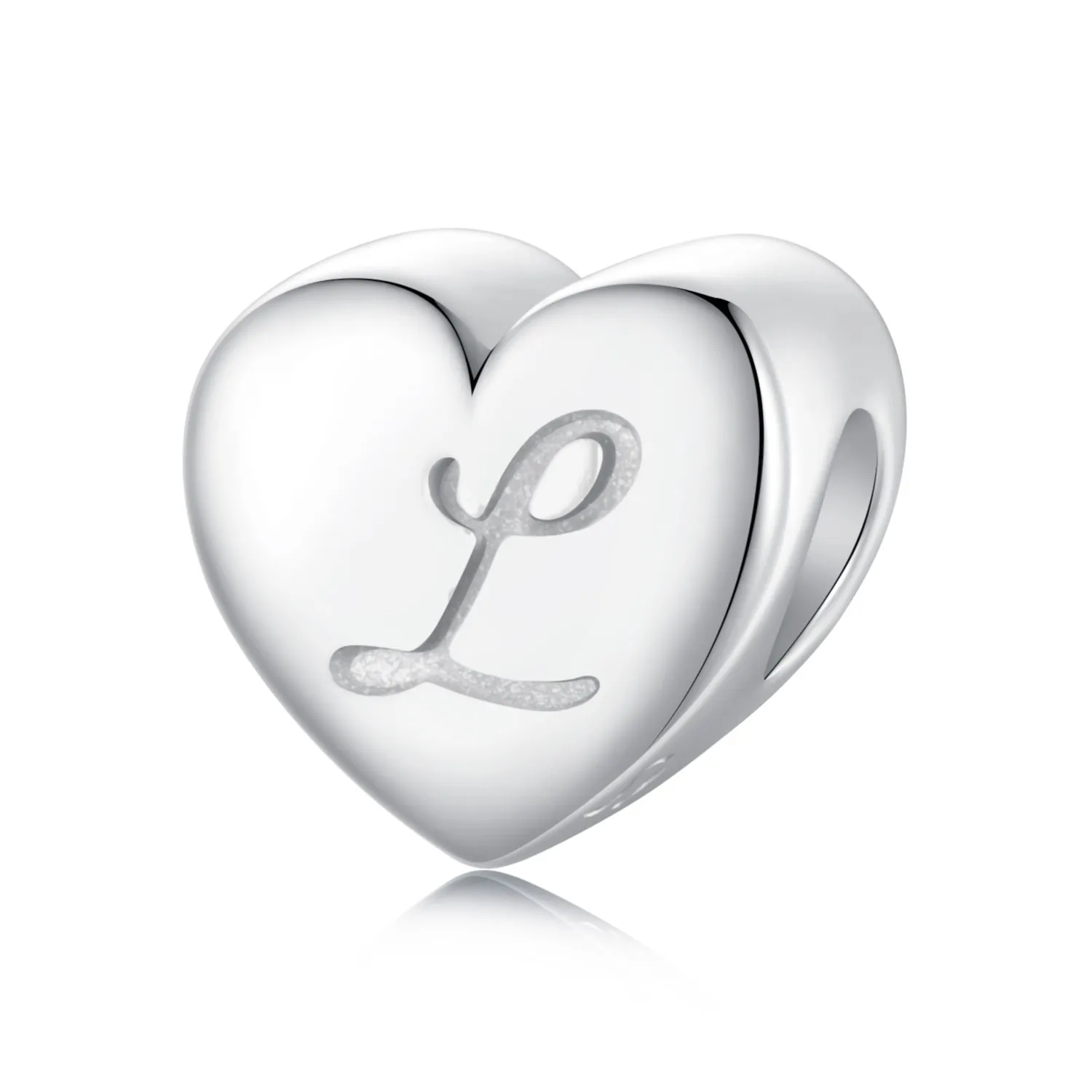 PANDORA Style Heart Letter L - SCP065-L