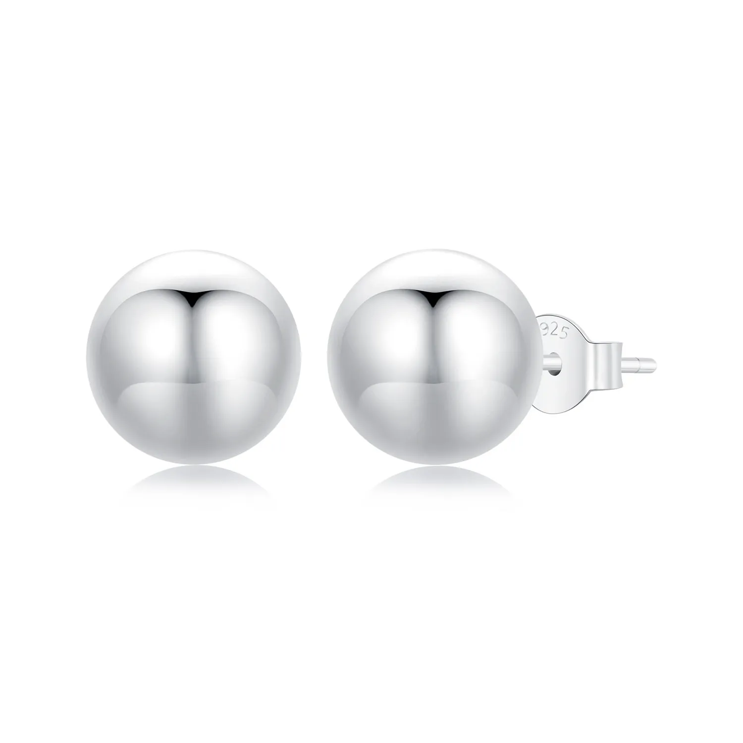 pandora style large ball earrings sce1725l