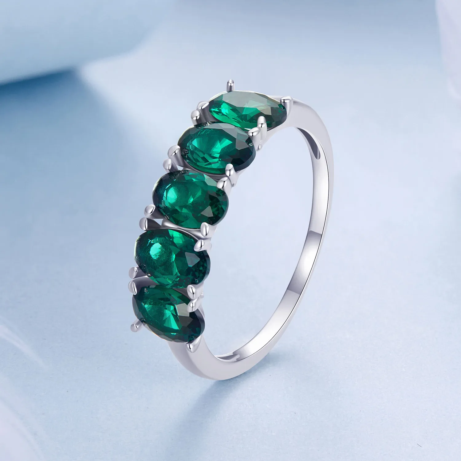 PANDORA Style Luxurious Green Zirconium Ring - BSR522