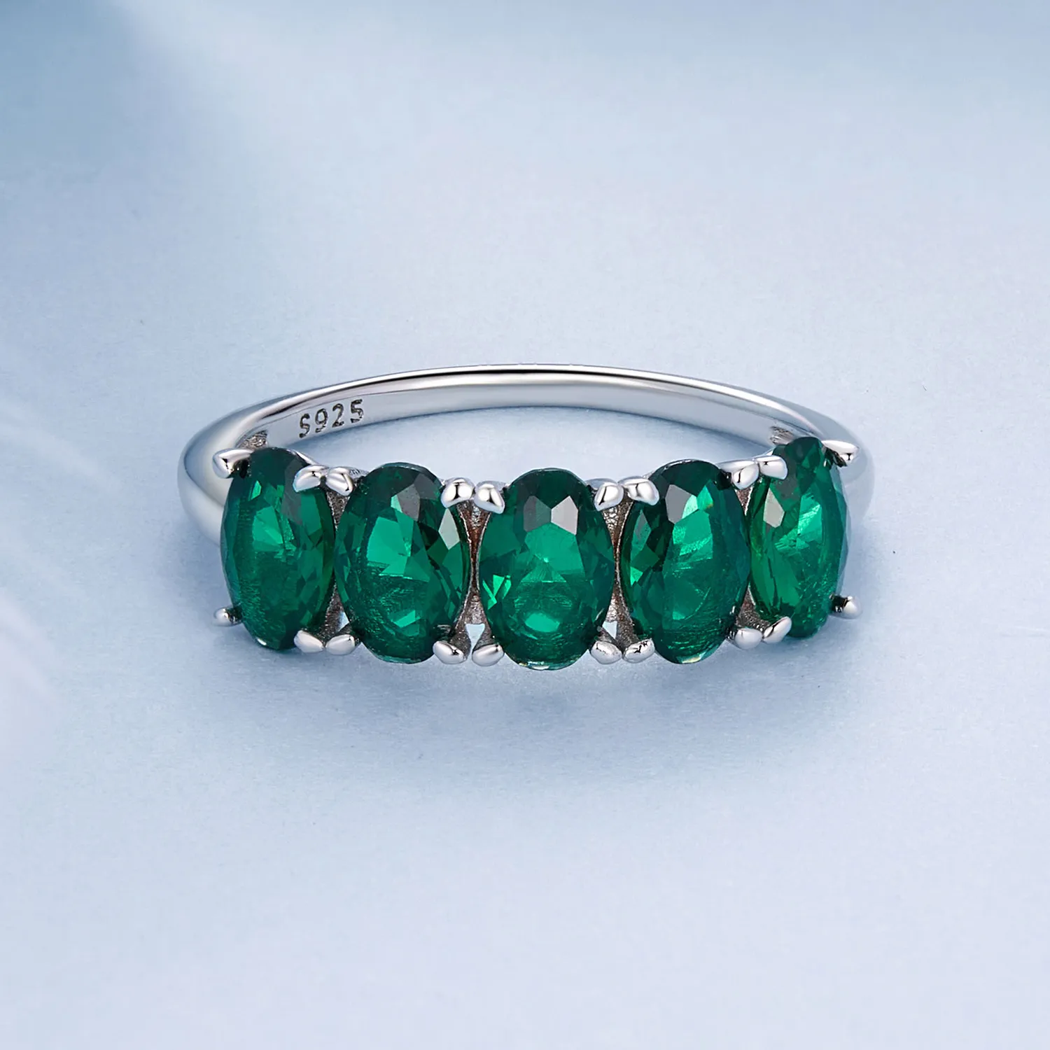 PANDORA Style Luxurious Green Zirconium Ring - BSR522