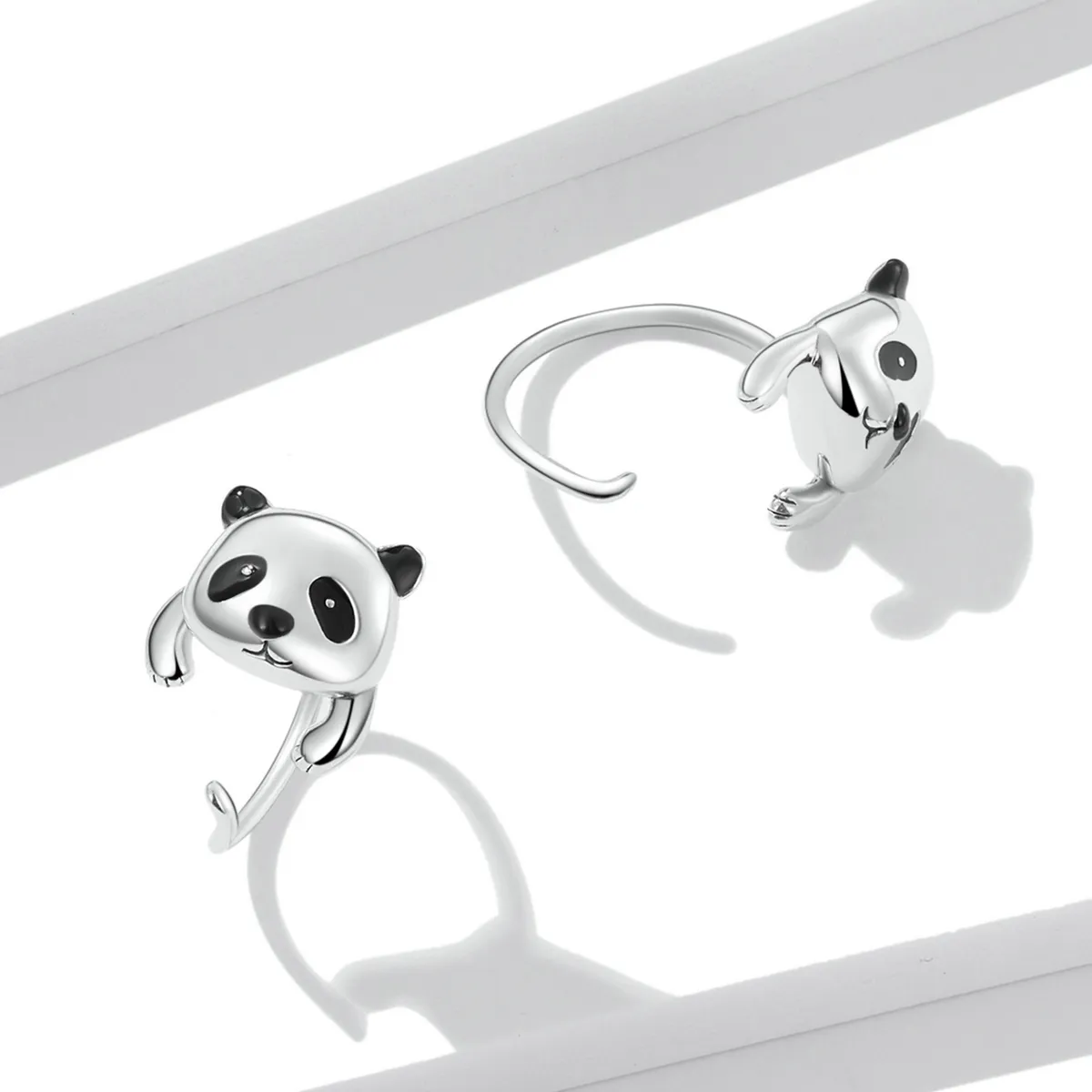 PANDORA Style Mini Panda Earrings - BSE568