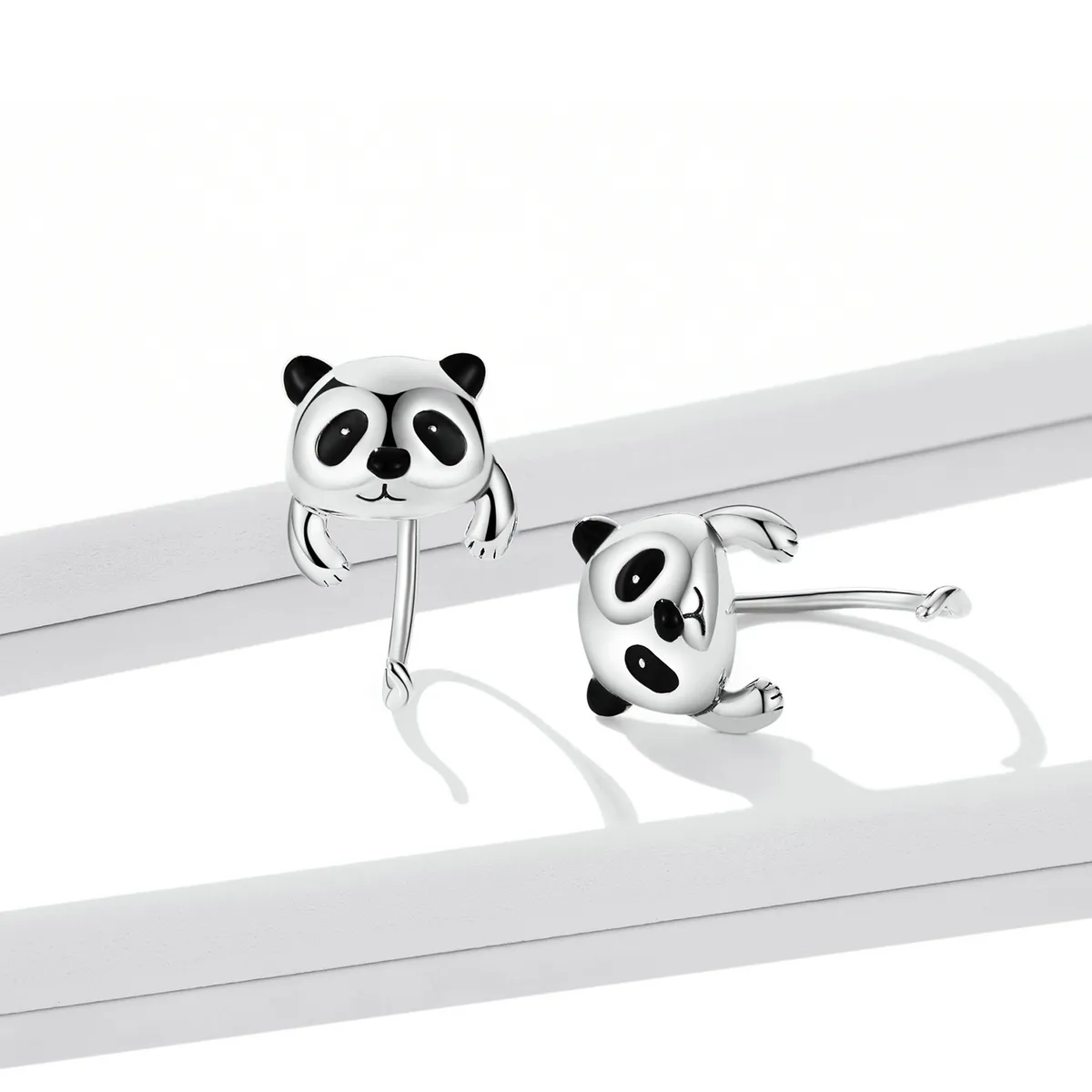 PANDORA Style Mini Panda Earrings - BSE568