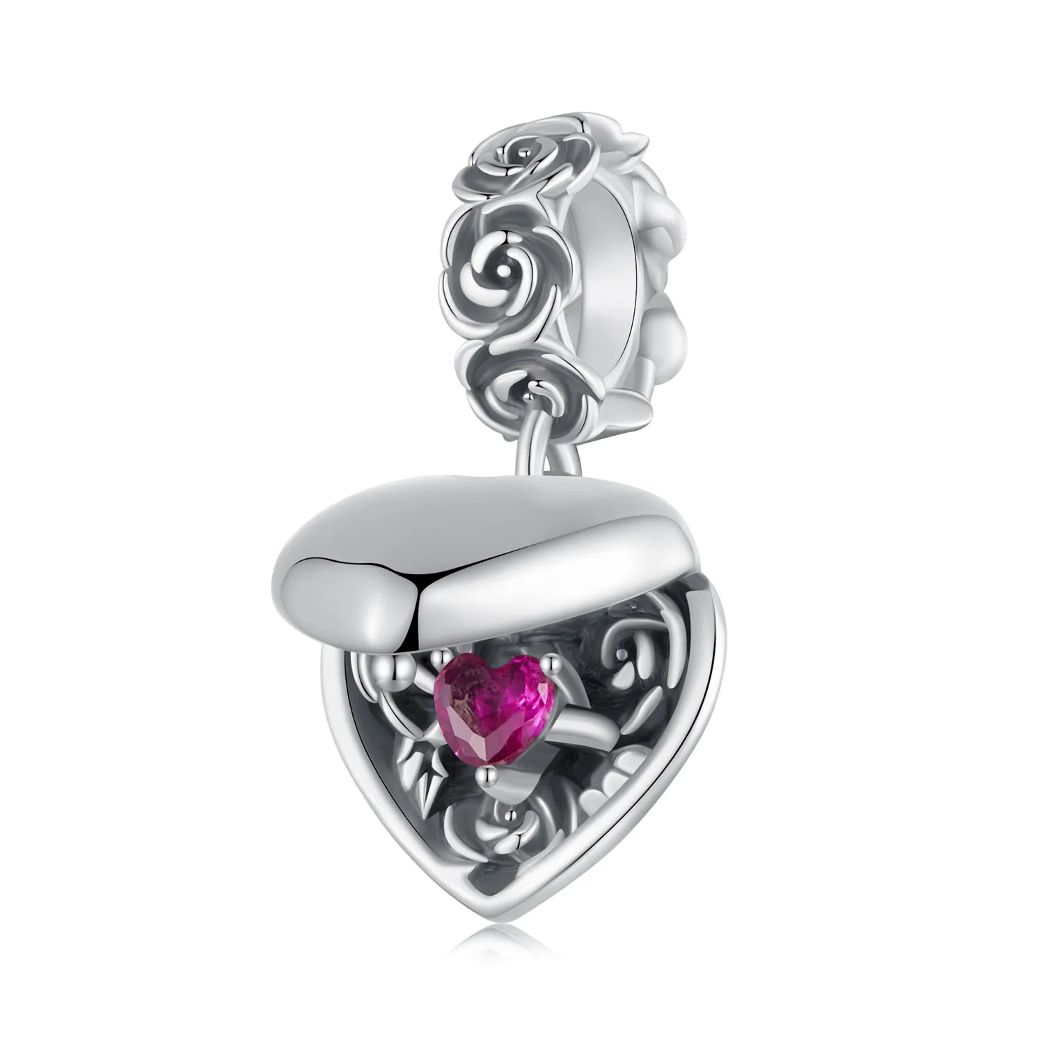 PANDORA Style Romantic Rose Proposal Box - SCC2701