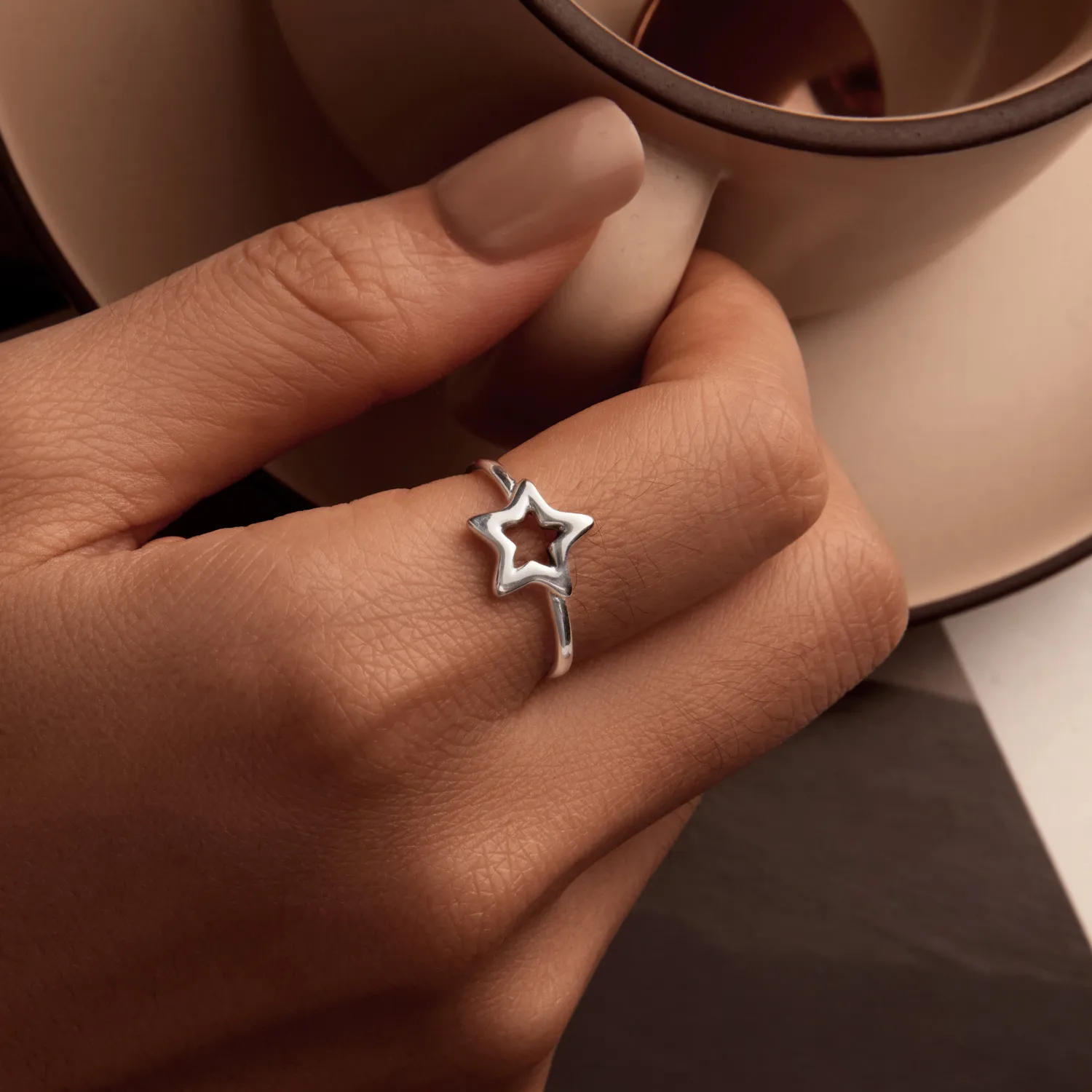 PANDORA Style Star Ring - SCR997-E