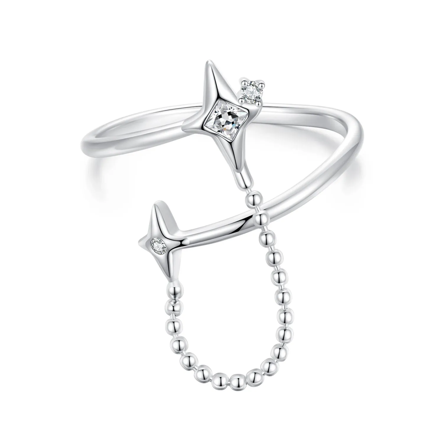 pandora style starlight open ring bsr519e