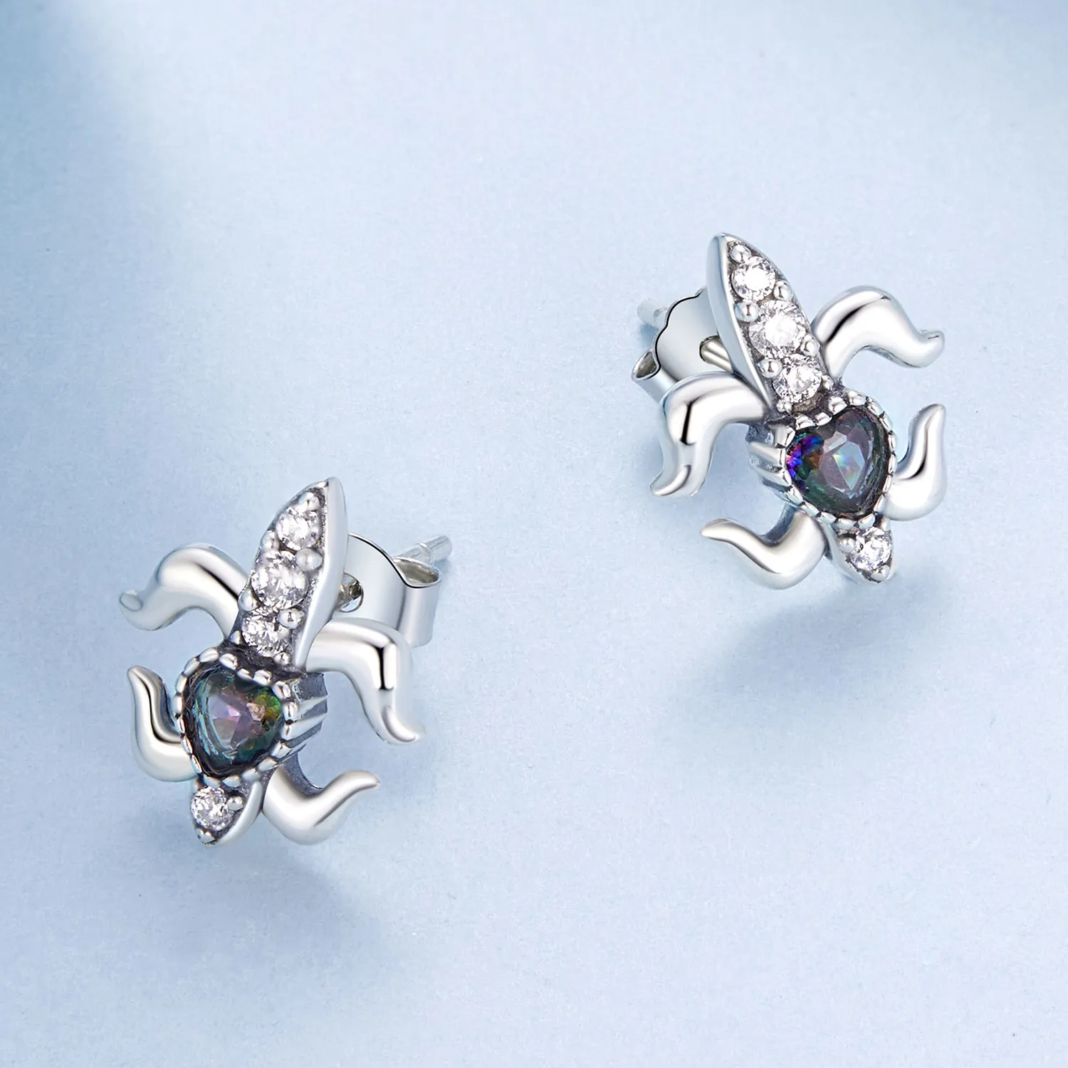 PANDORA Style Vintage Iris Stud Earrings - BSE968