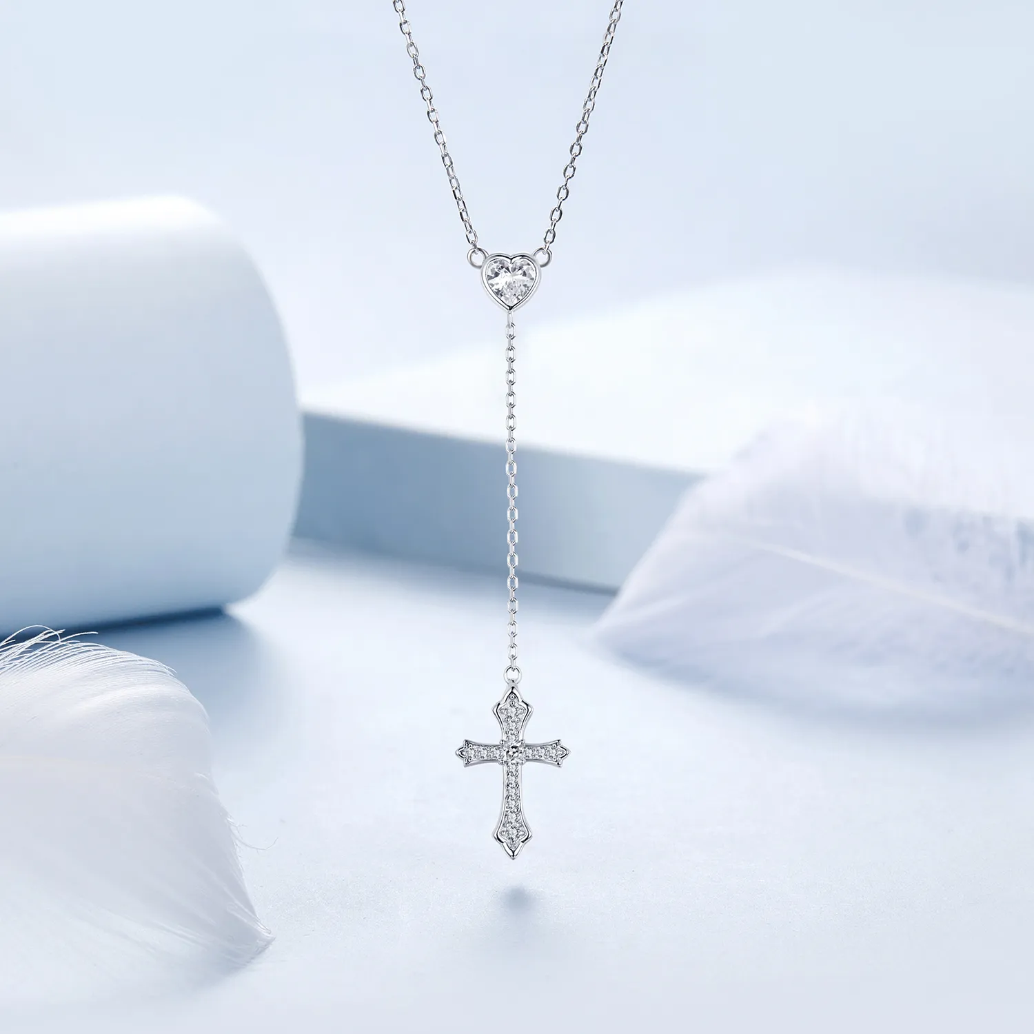 PANDORA Style Cross Necklace - BSN384