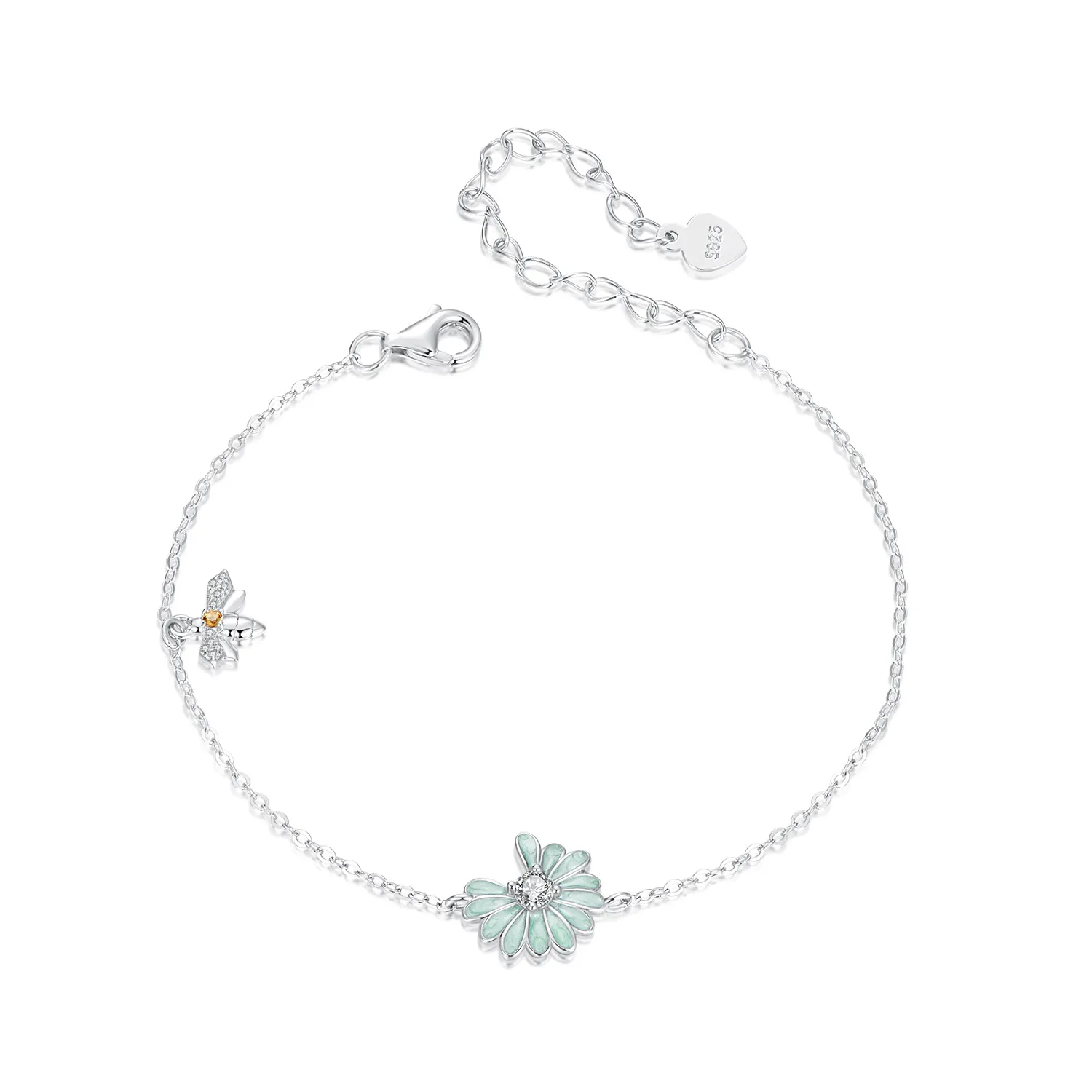 pandora style daisy bee bracelet scb270