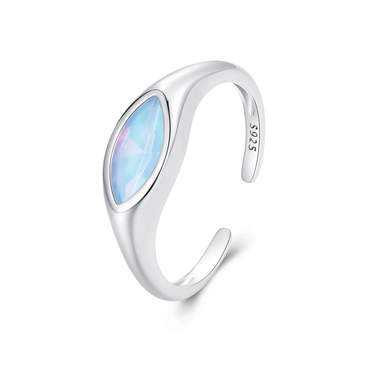 PANDORA Style Devil's Eye Signet Ring - BSR523-E