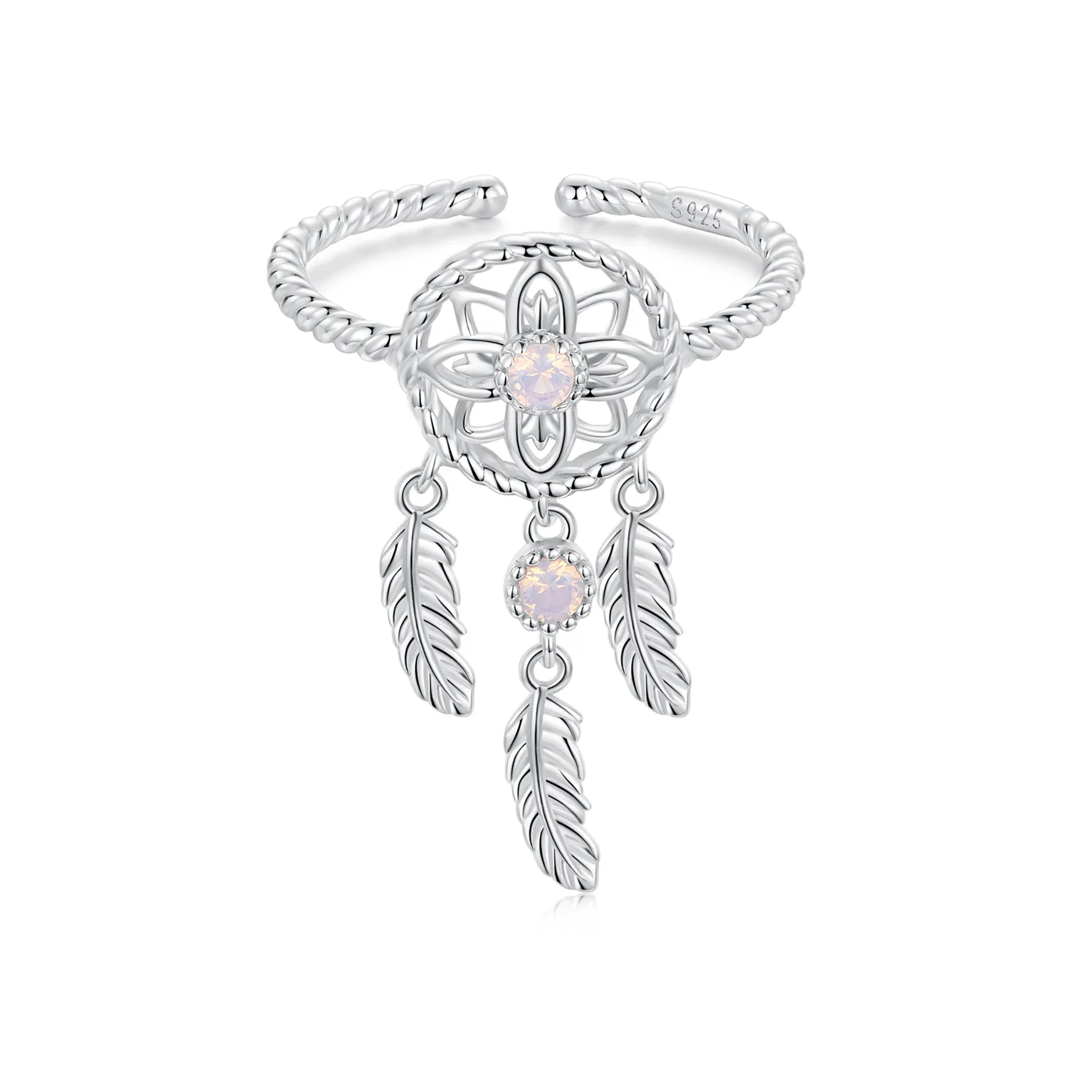 PANDORA Style Dream Catcher Open Ring - SCR1022-E