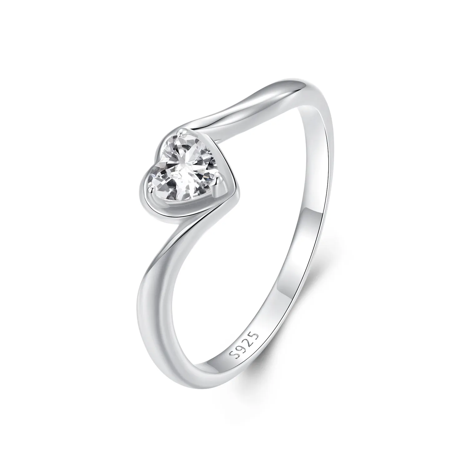 PANDORA Style Exquisite Love Moissanite Ring (One Certificate) - MSR047