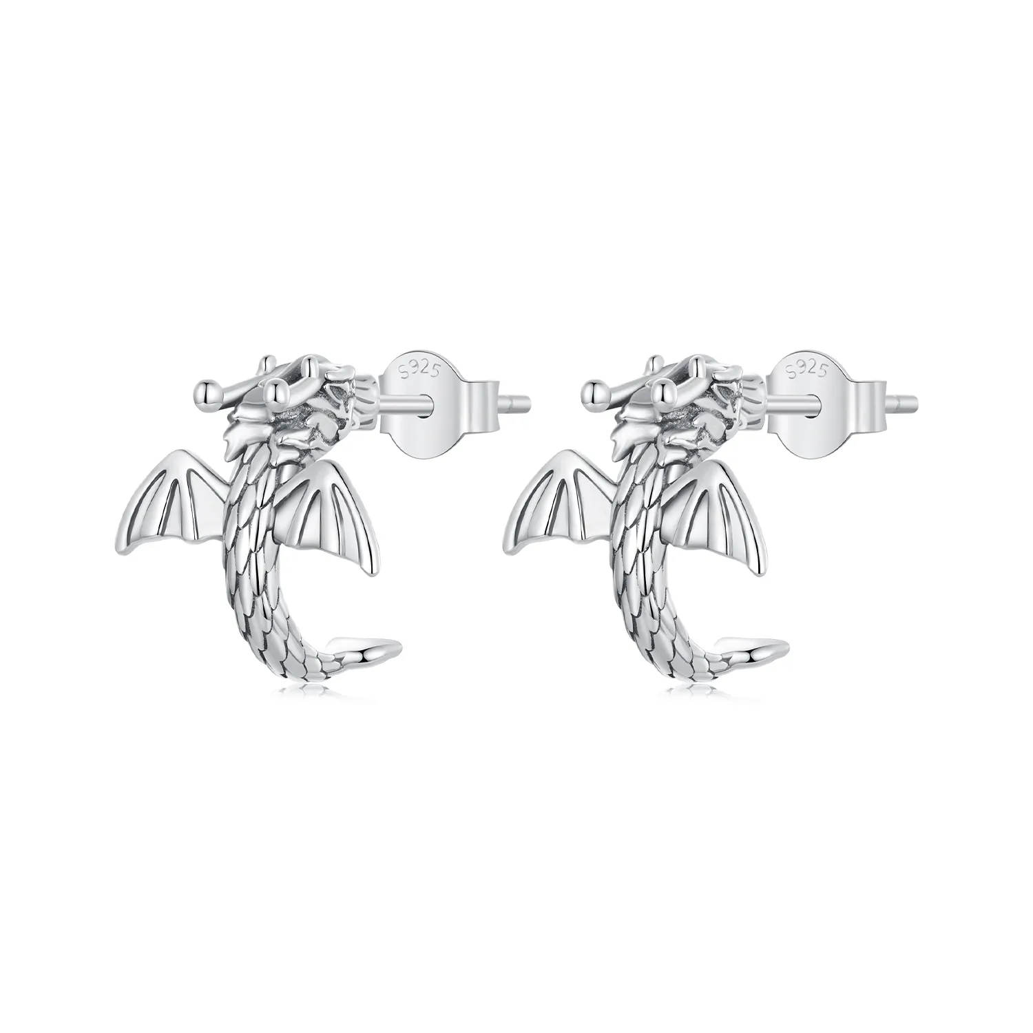 pandora style feilong earrings sce1734