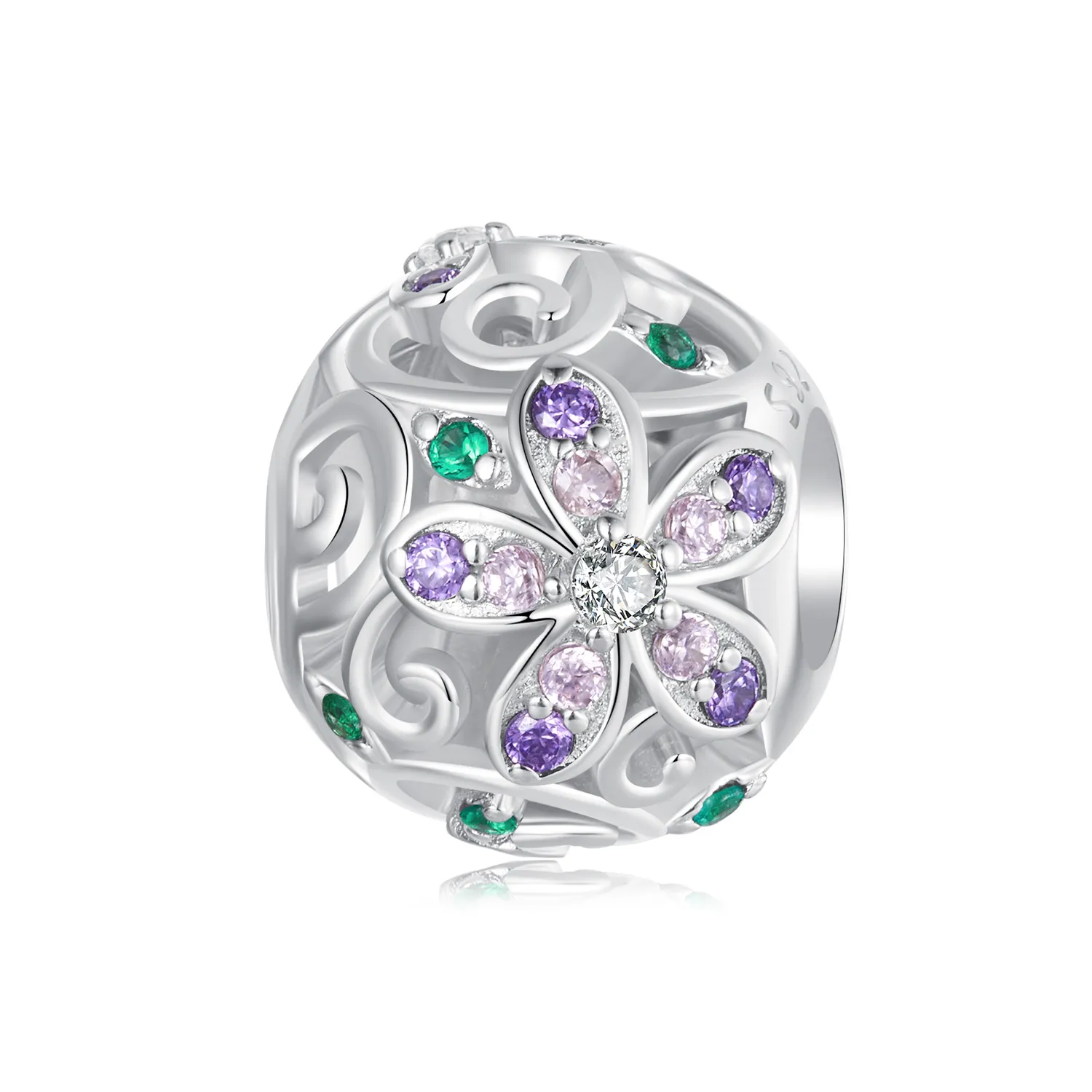 PANDORA Style Flower Vine Beads - SCC2741