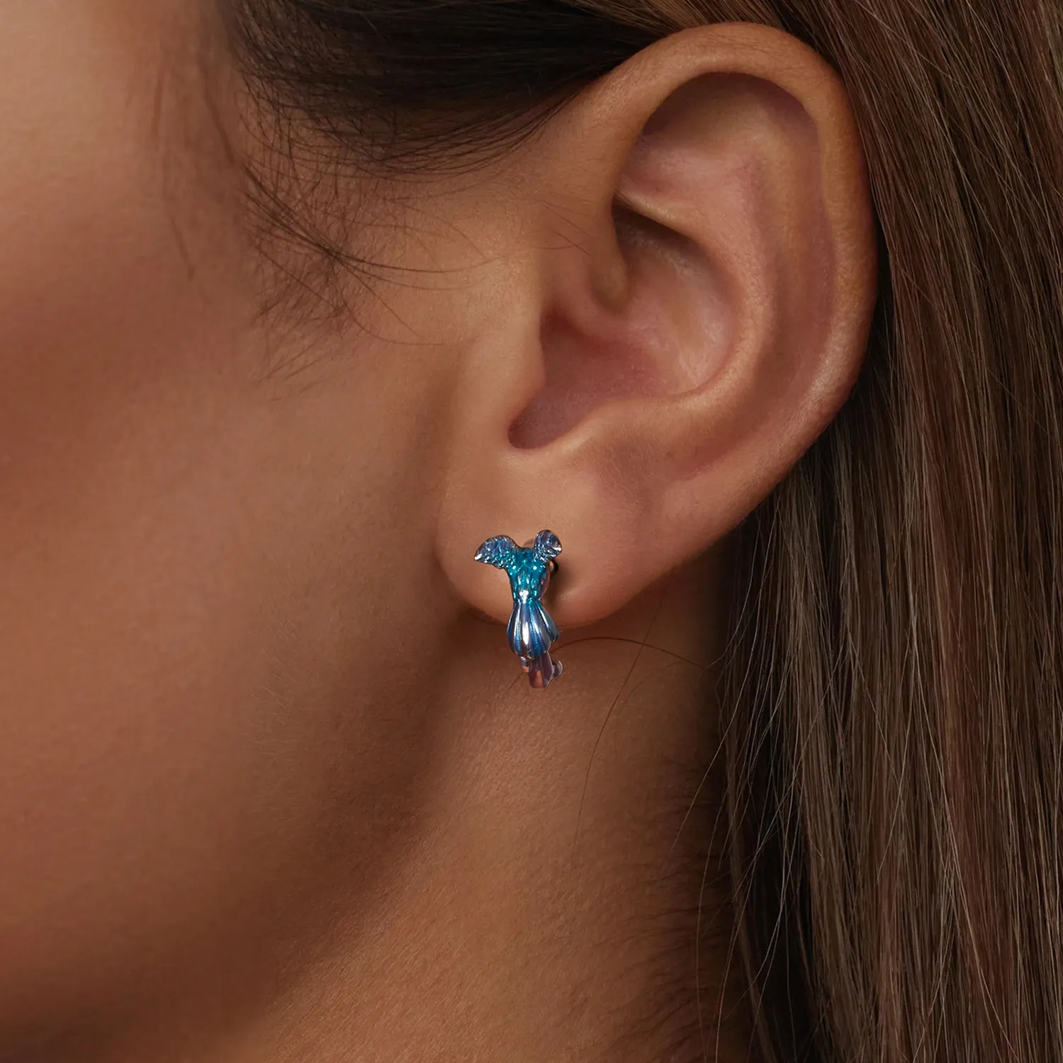 PANDORA Style Kingfisher Earrings - BSE997