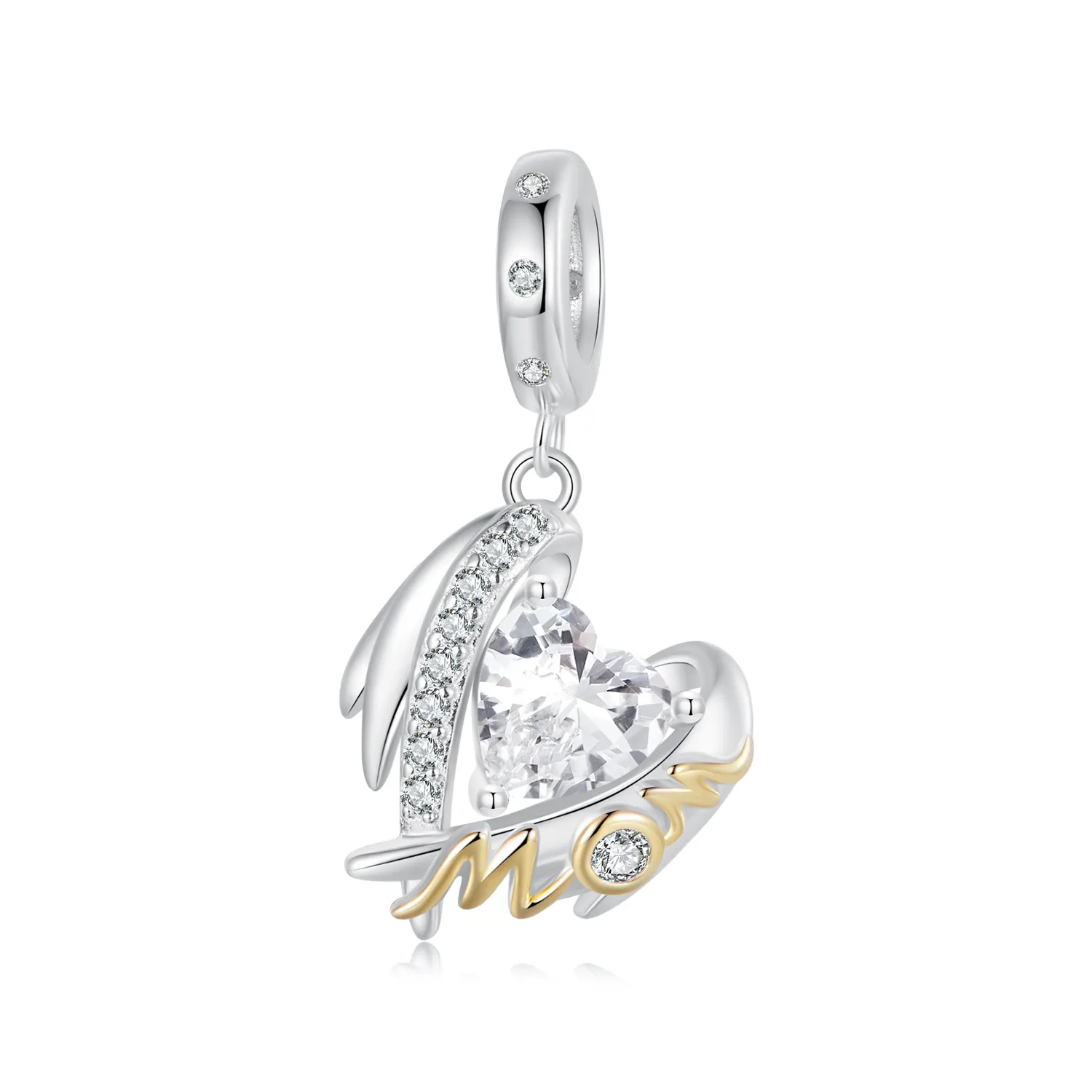 PANDORA Style Mother\'s Day Love Wings Pendant - BSC1001