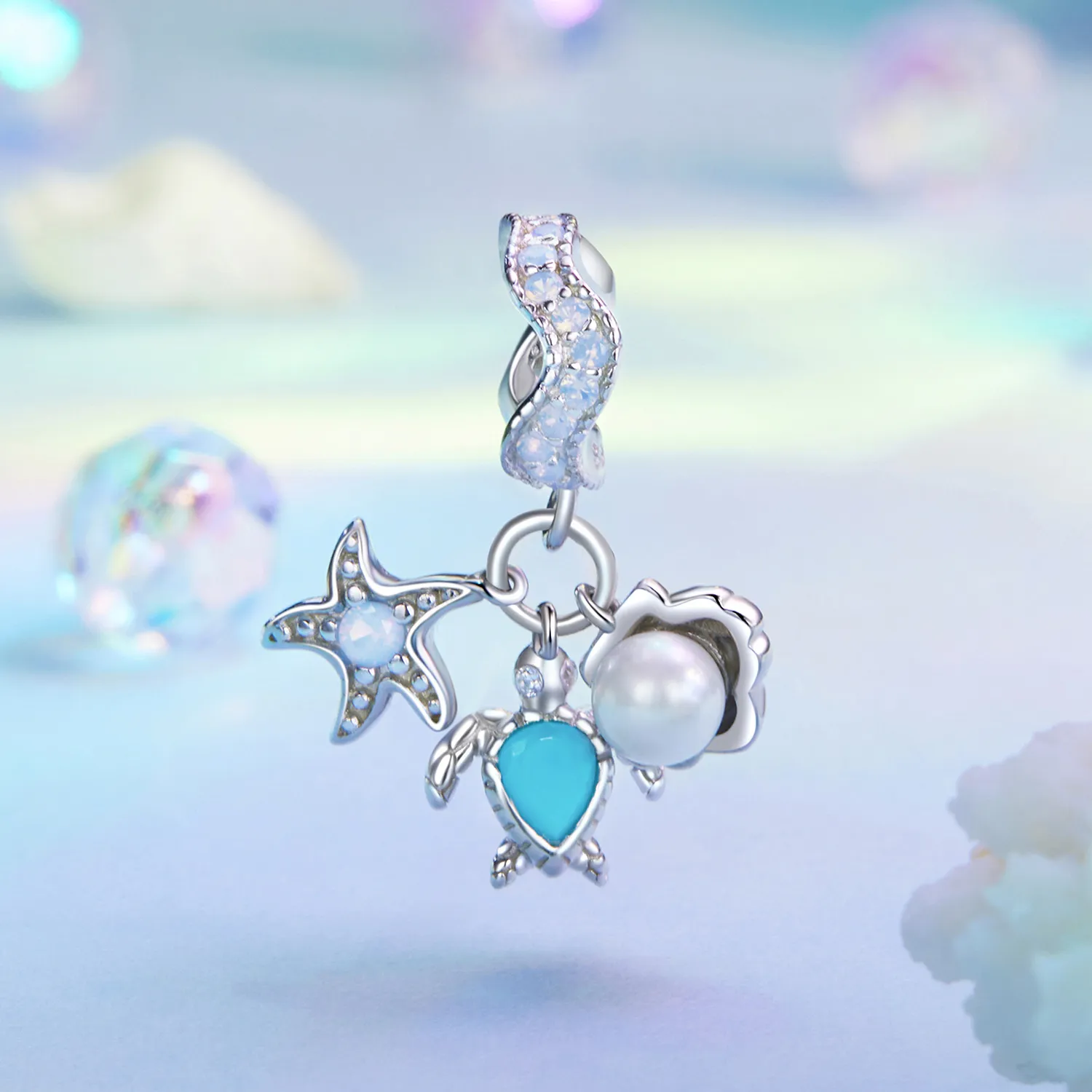 PANDORA Style Blue Ocean Pendant - BSC992