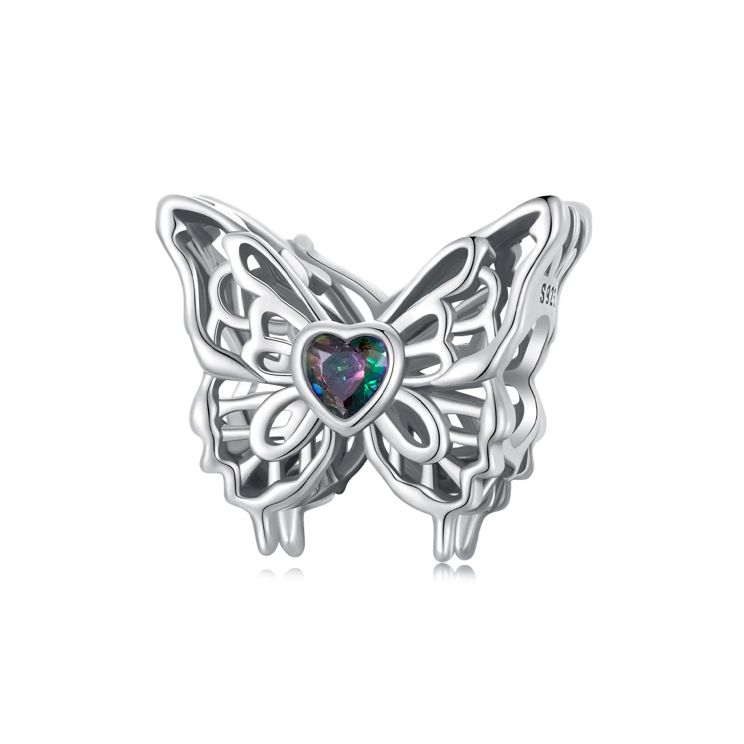 pandora style butterfly dance charm scc2819