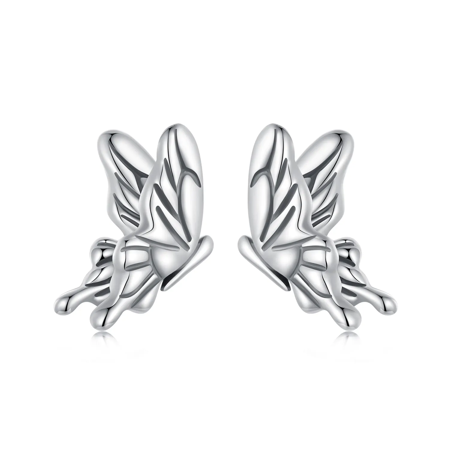 pandora style butterfly earrings sce1762