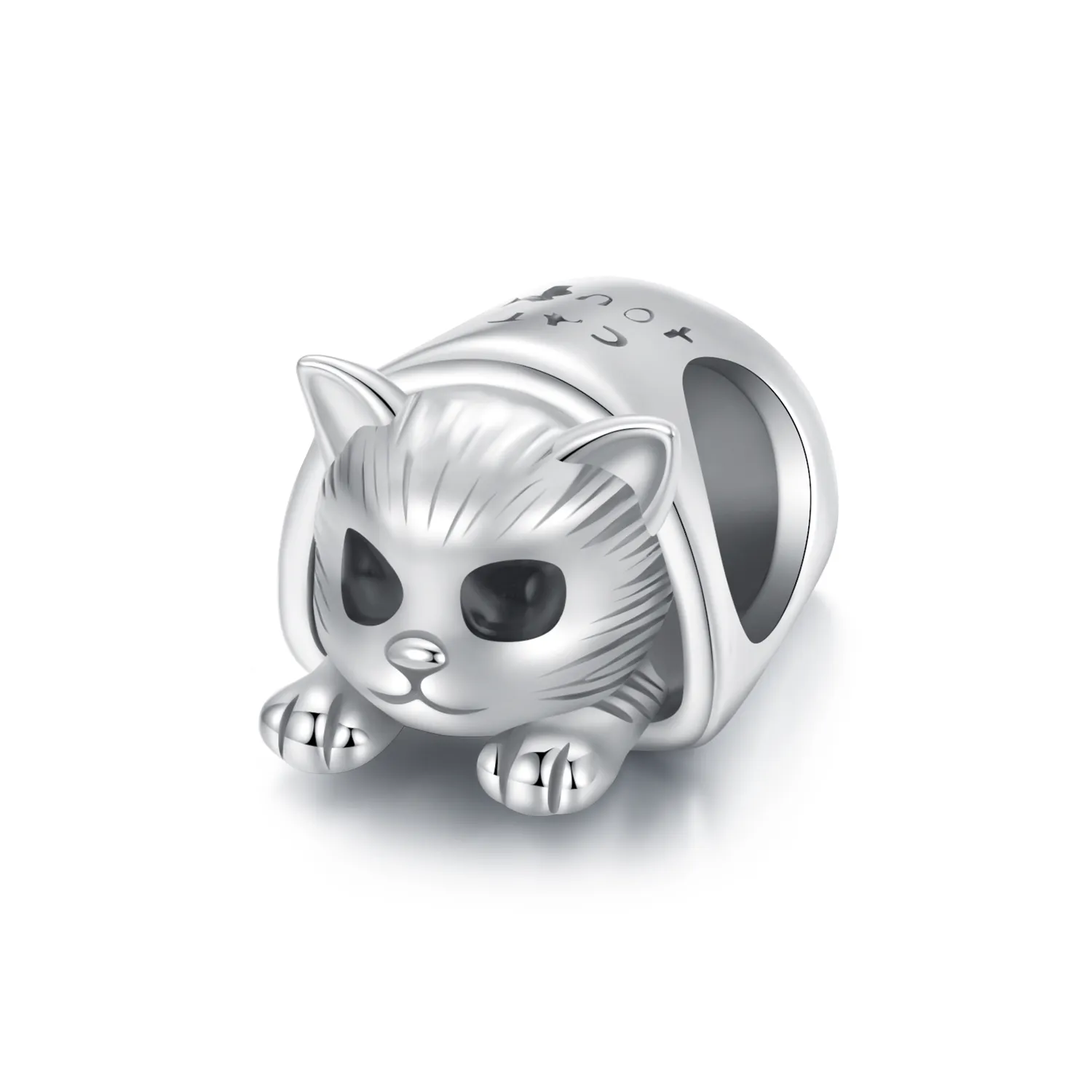 pandora style cozy cat house charm scc2797