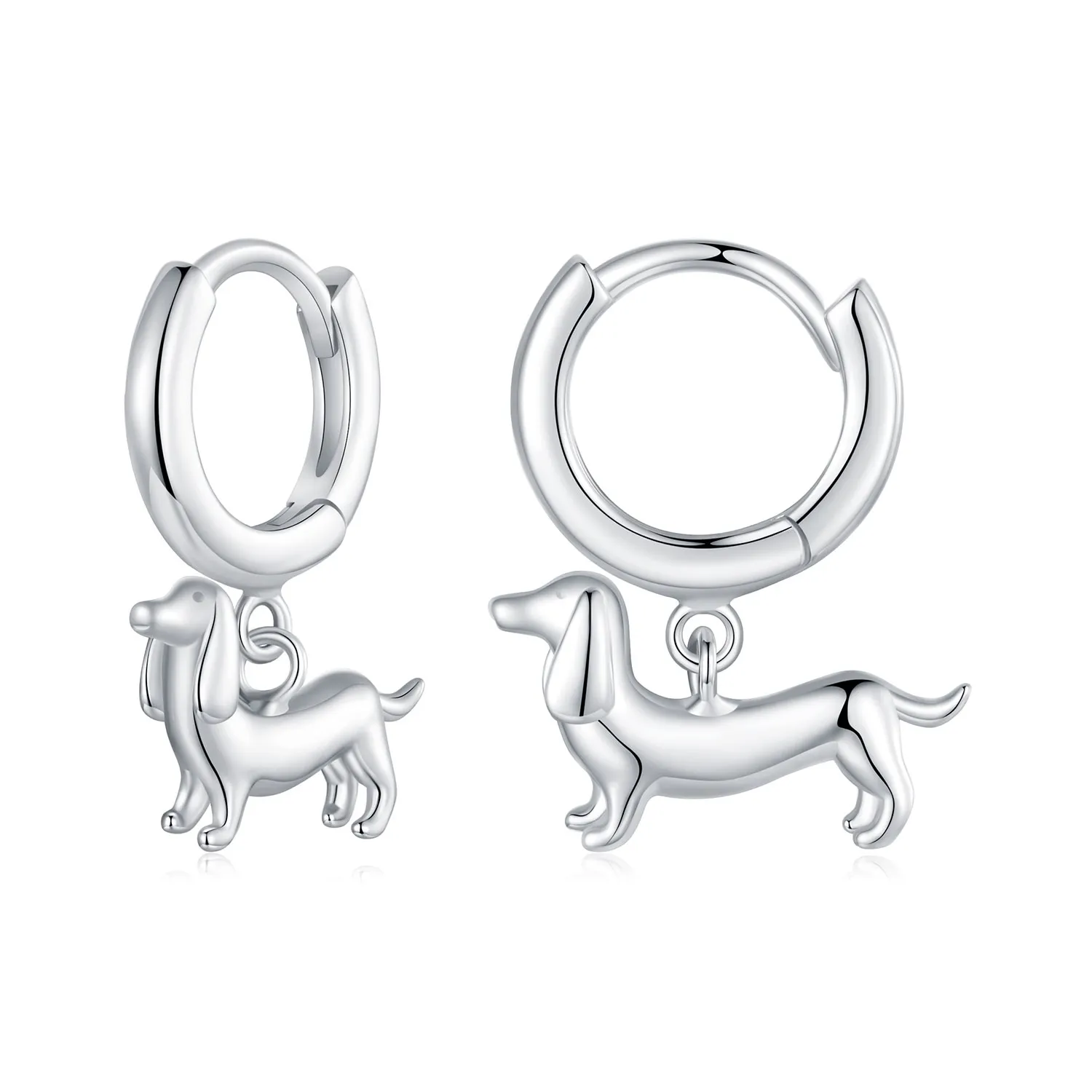 pandora style dachshund ear clips sce1757