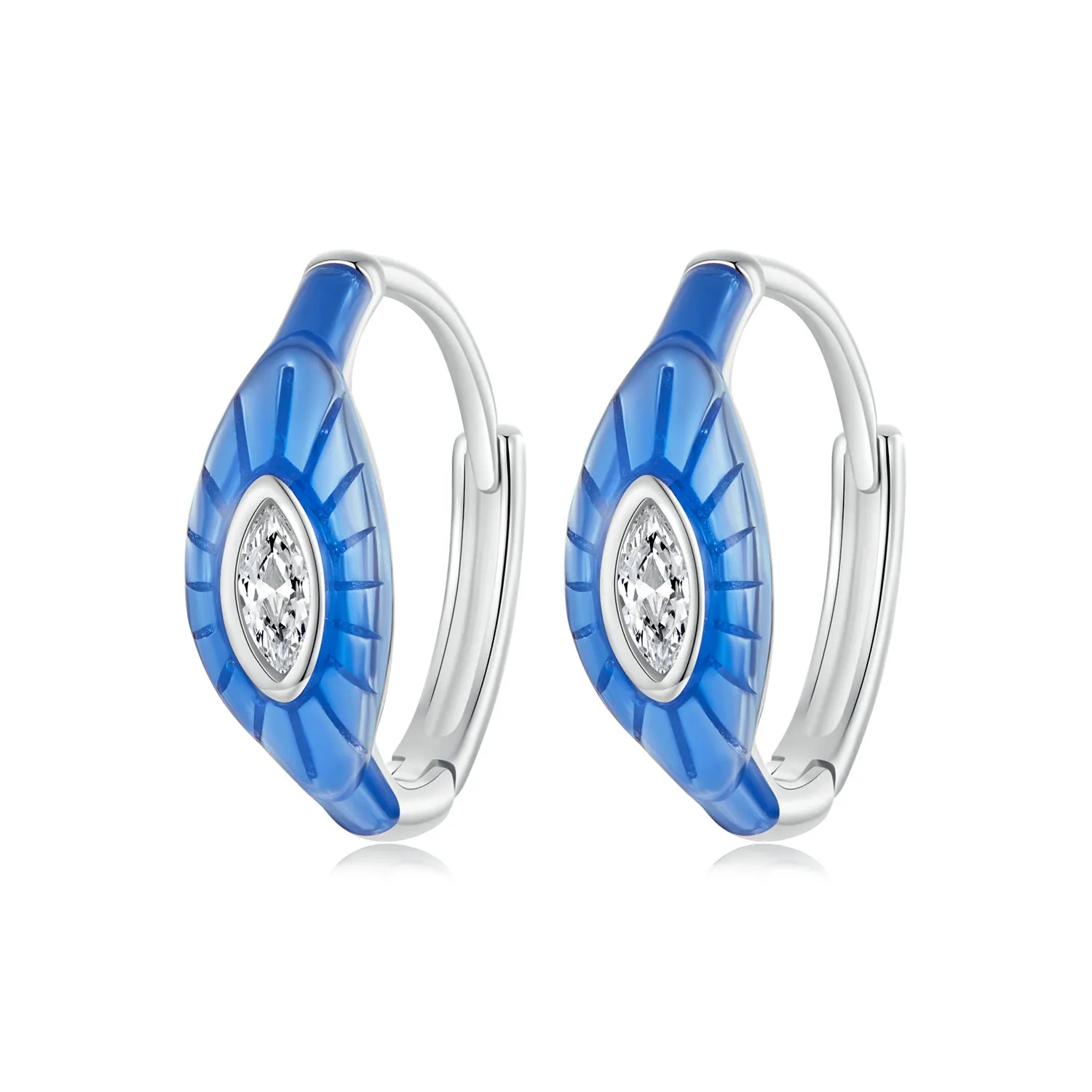 pandora style devil eye earrings sce1737