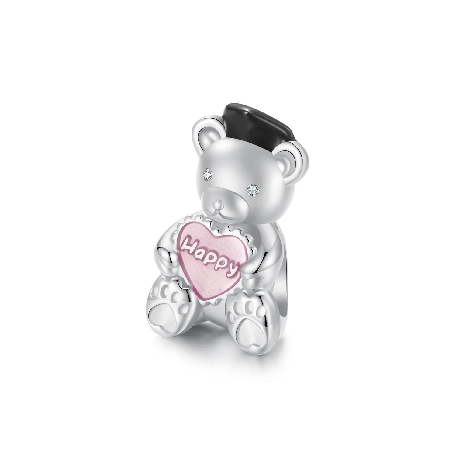 pandora style graduation bear charm scc2838