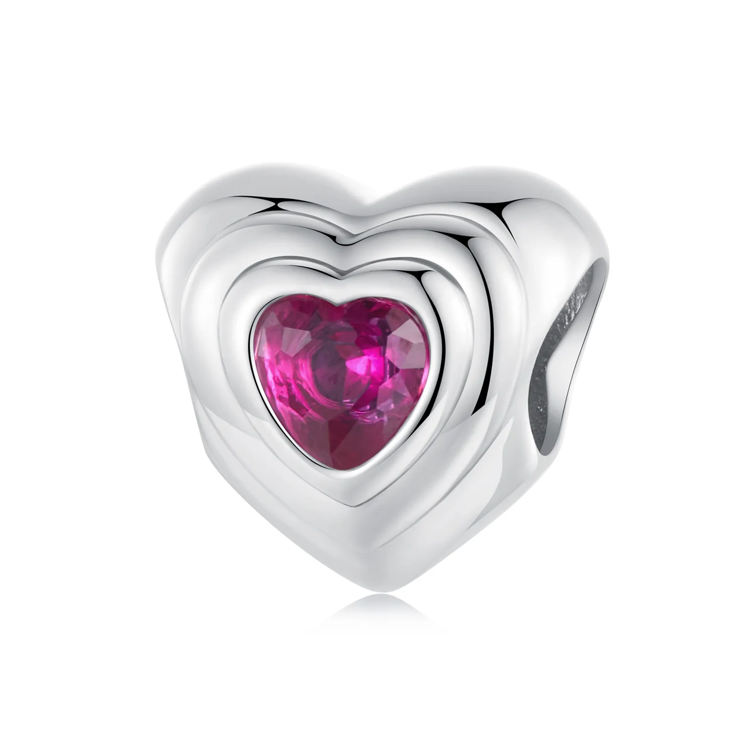 PANDORA Style Love Heart Classic Halo charm - SCC2776