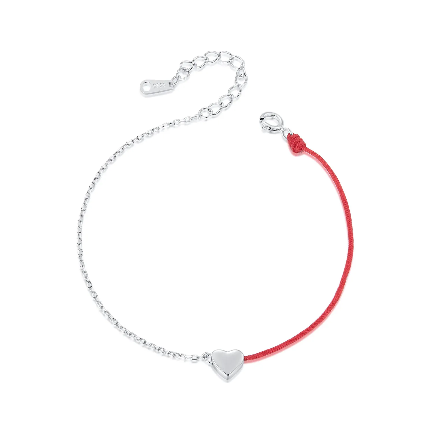 pandora style love red string bracelet bsb180