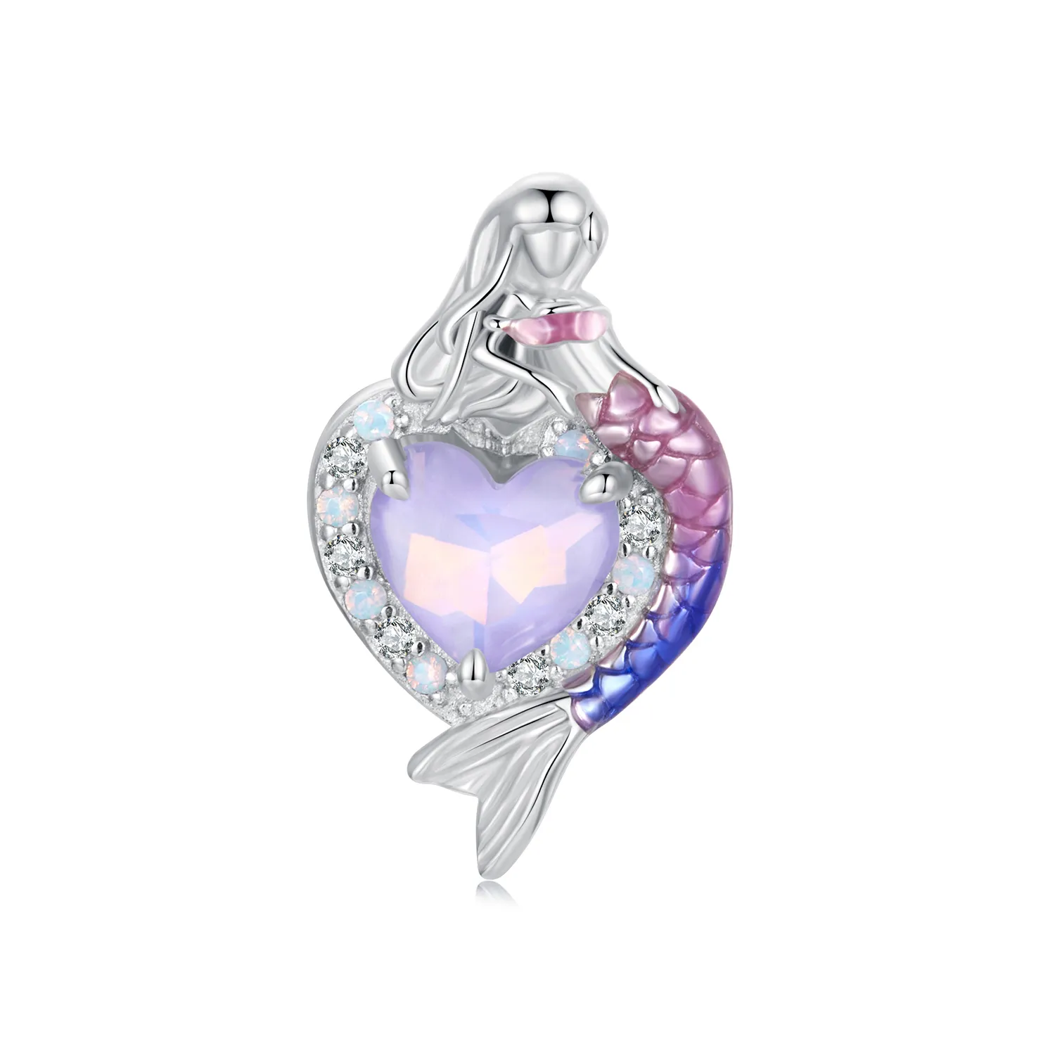 pandora style mermaid charm scc2769