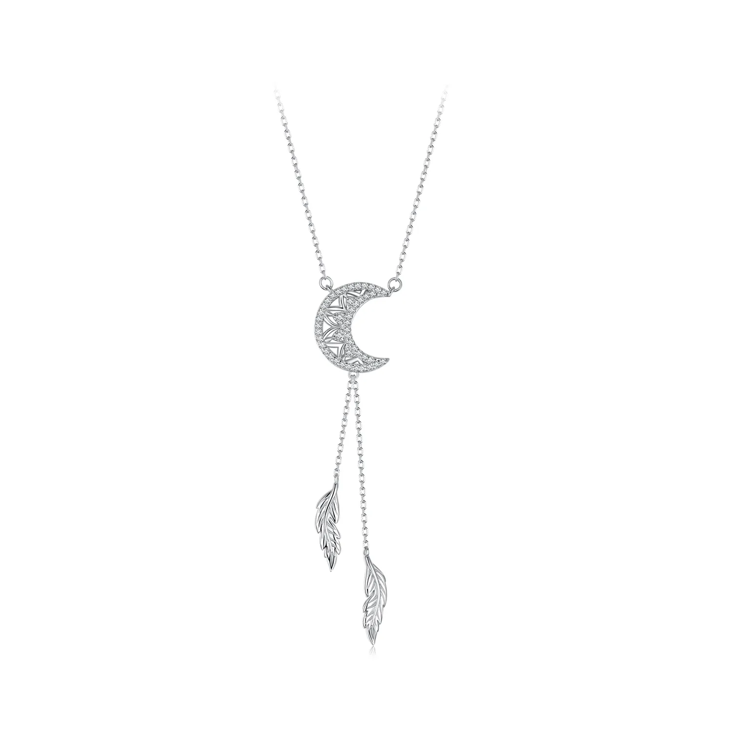 PANDORA Style Moon Dreamcatcher Necklace - BSN390