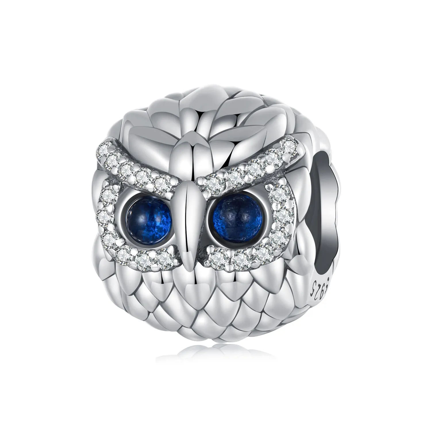 pandora style owl charm scc2814