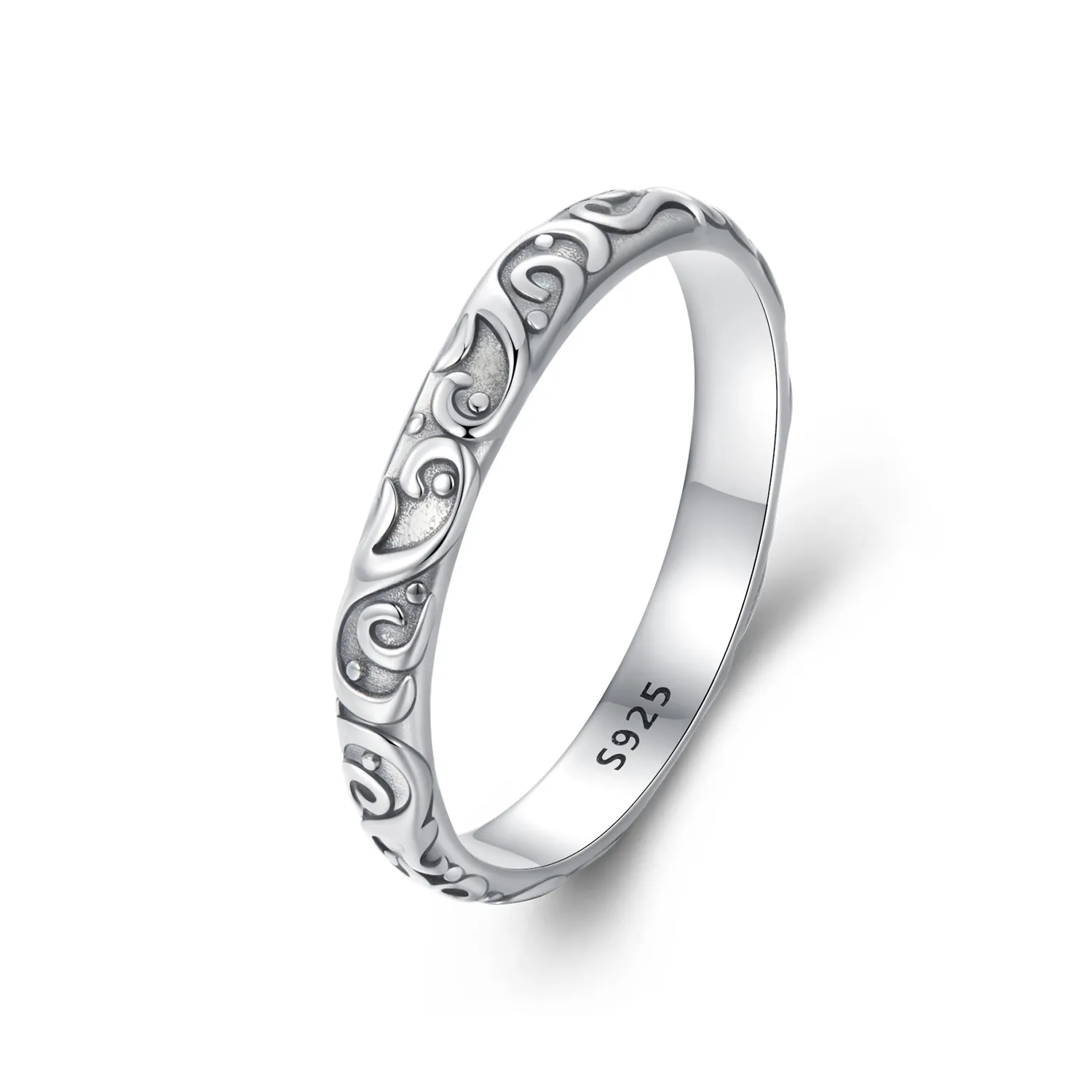 pandora style patterned ring scr1031