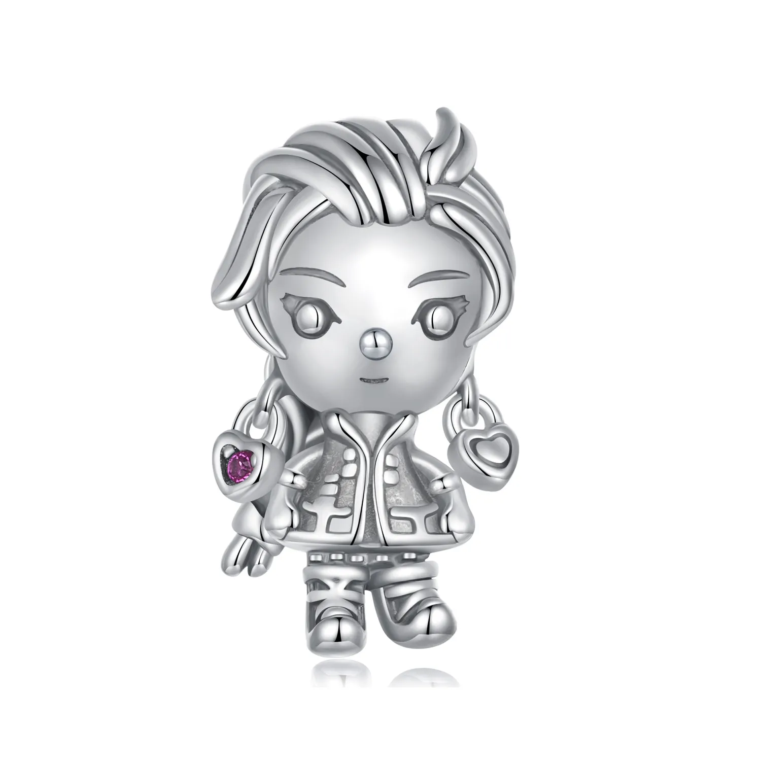 PANDORA Style Punk Girl Charm - SCC2793