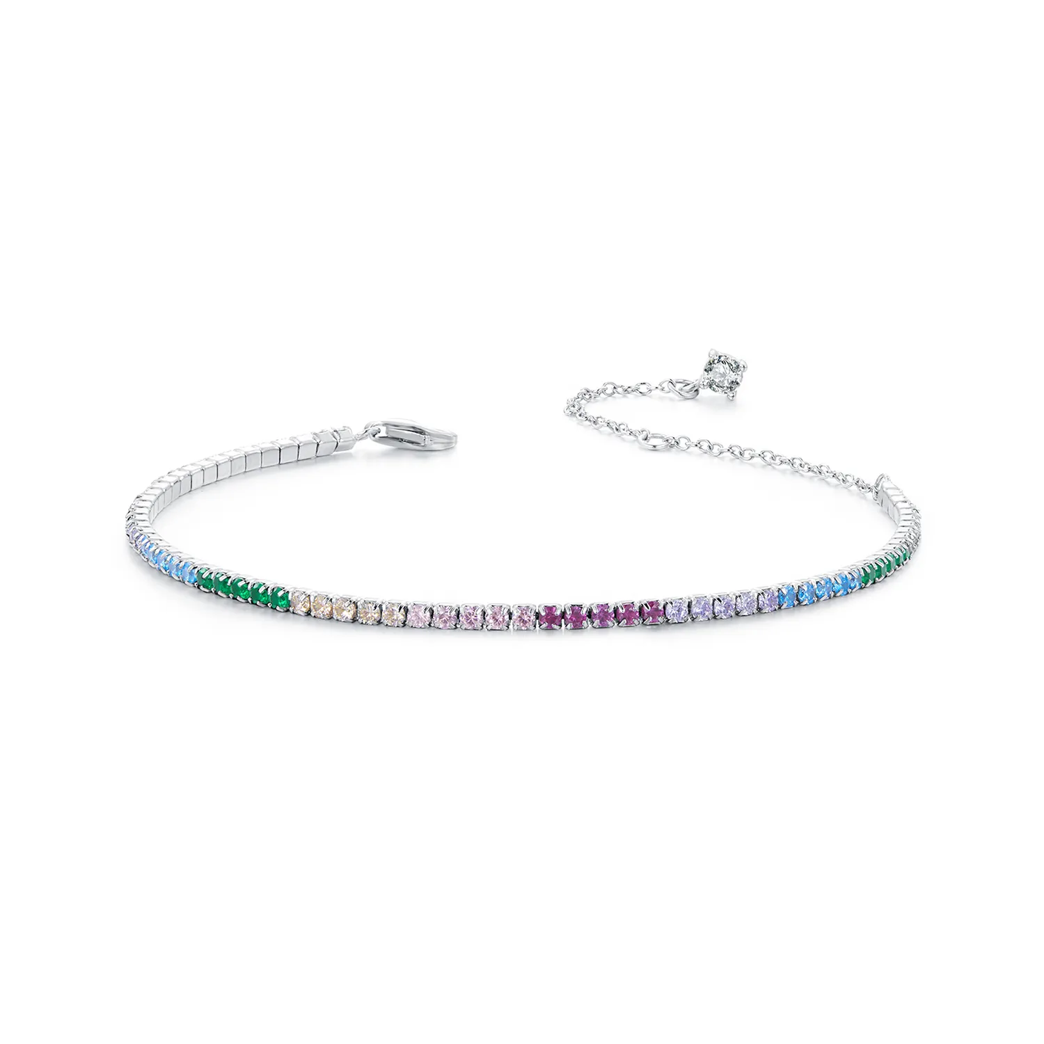 PANDORA Style Rainbow Bracelet - SCB277