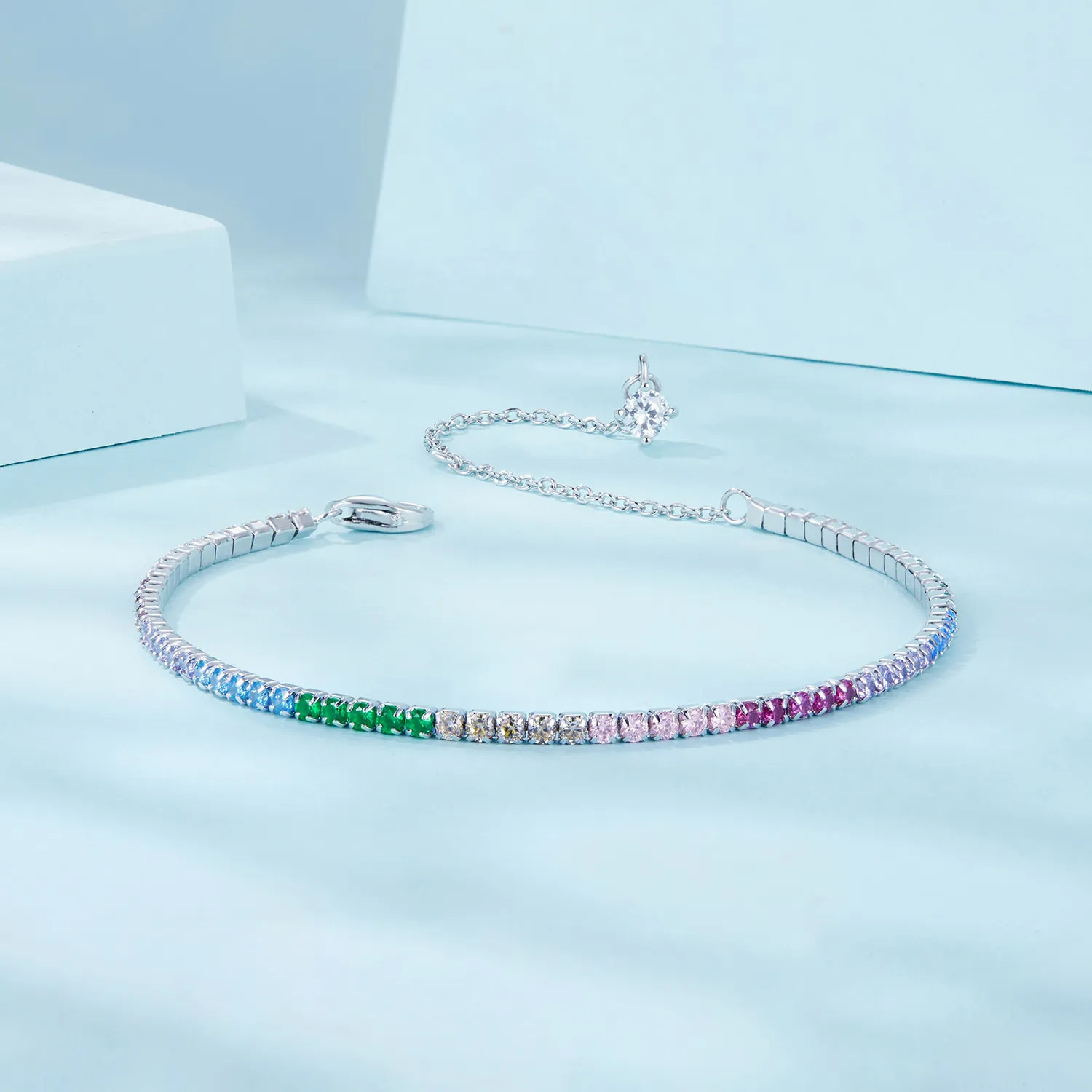 PANDORA Style Rainbow Bracelet - SCB277