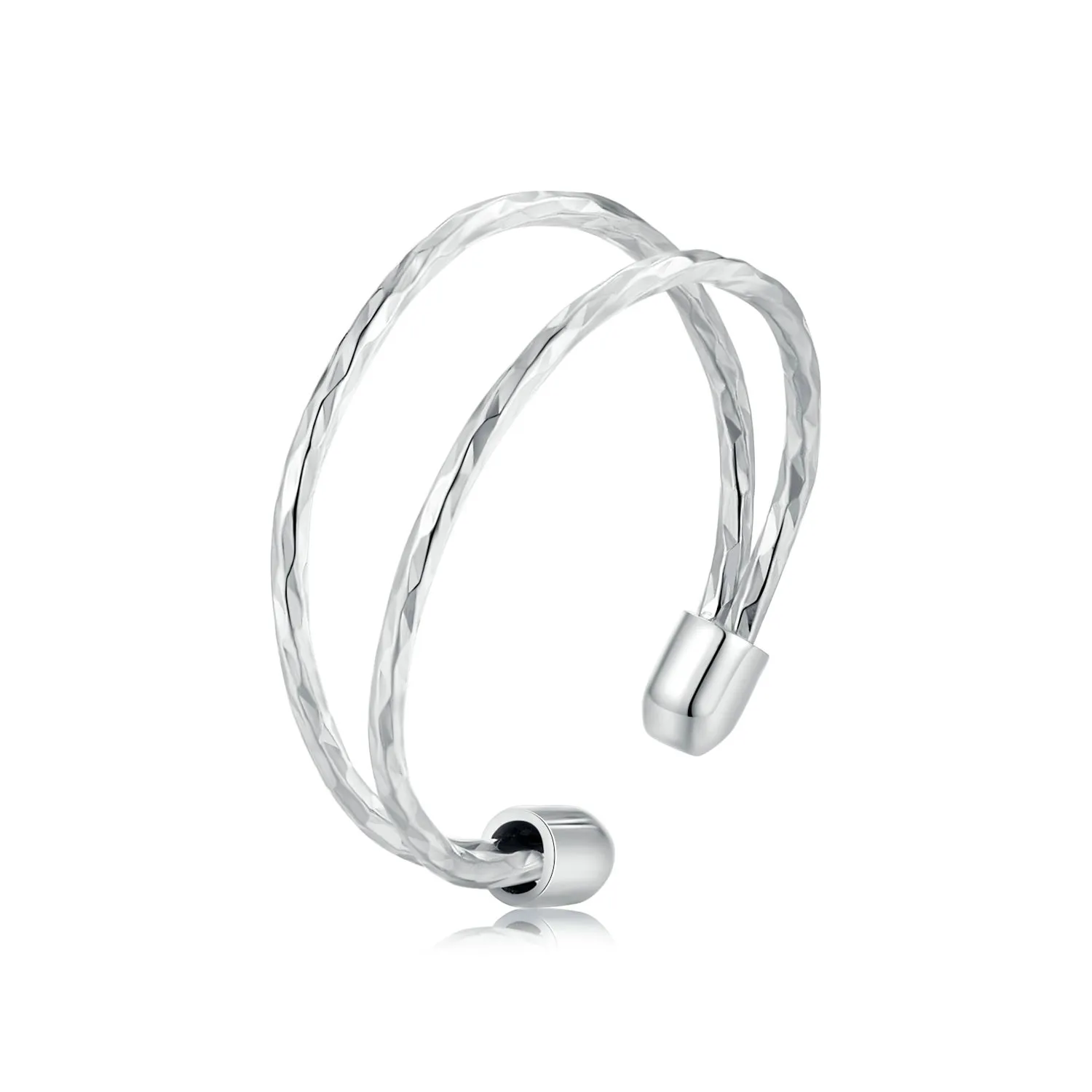 pandora style simple double ring scr1026e