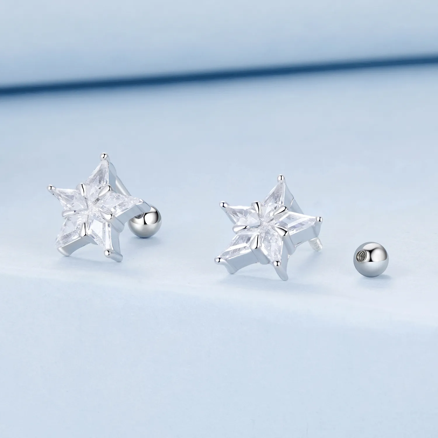 PANDORA Style Star sparkle earrings - BSE1009