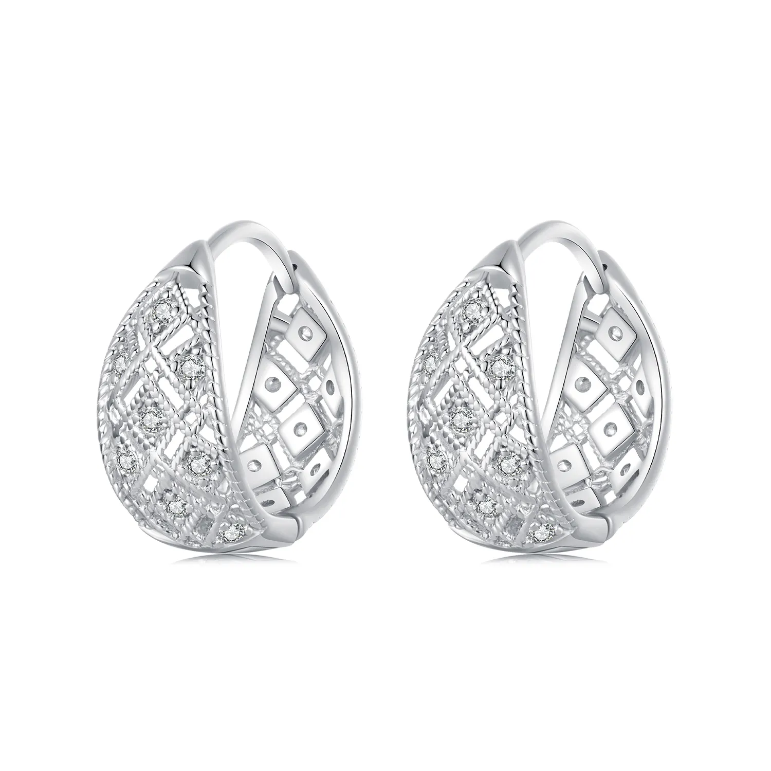 PANDORA Style Vintage lace earrings - BSE1035