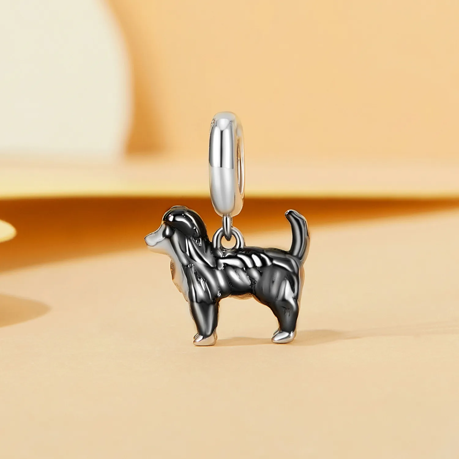 PANDORA Style Border Collie Pendant - SCC2836