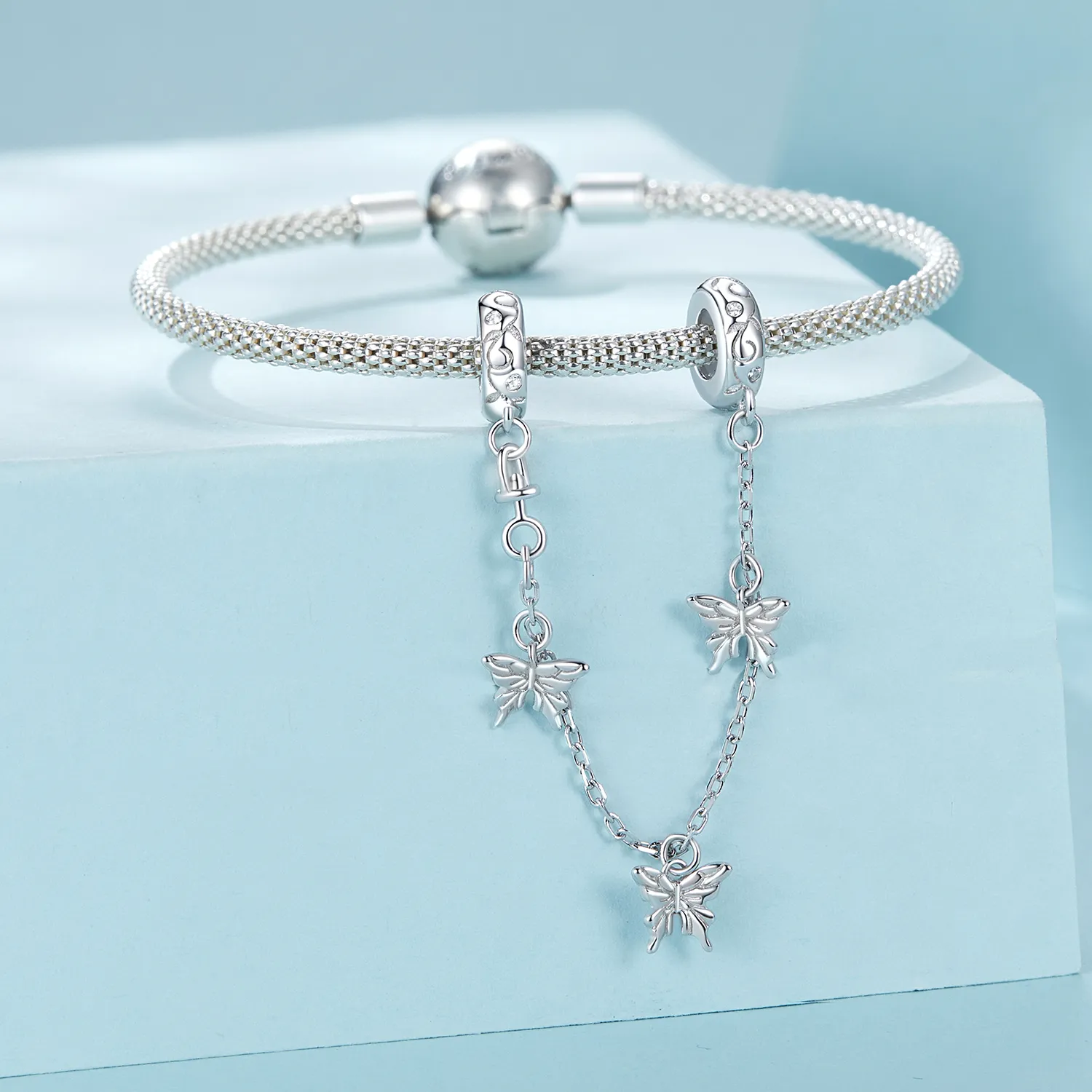 PANDORA Style Butterfly safety chain - SCC2829