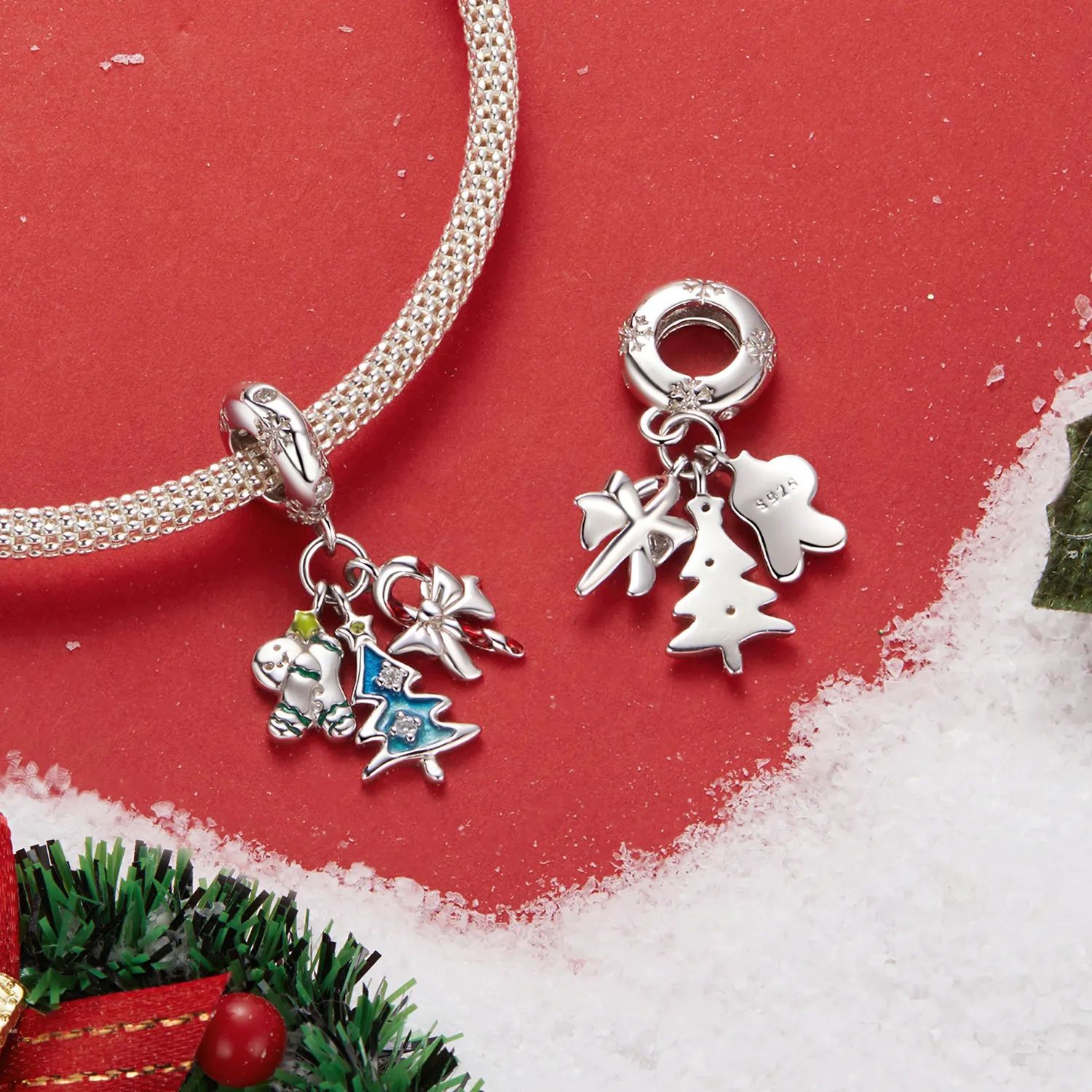 PANDORA Style Christmas Joy Pendant - SCC2914