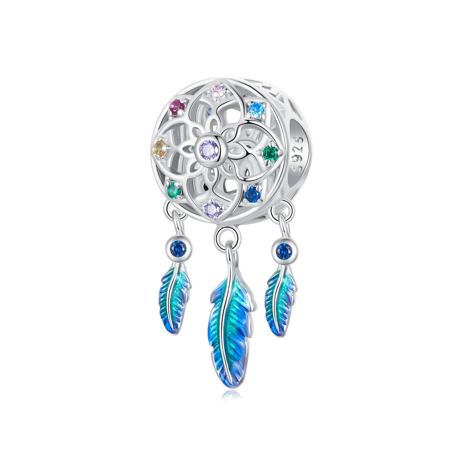 pandora style colorful dream catcher scc2816