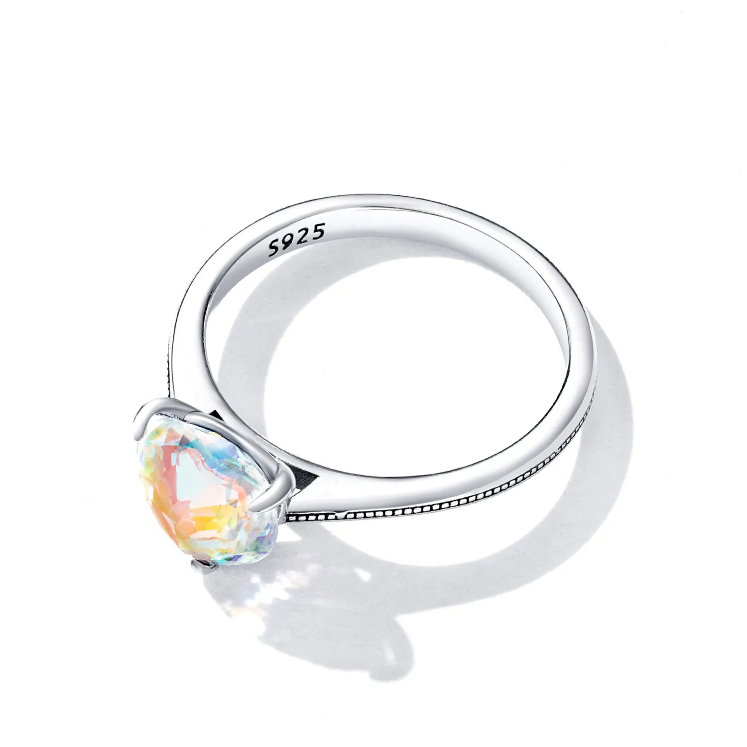 PANDORA Style Colorful Heart Ring - BSR252