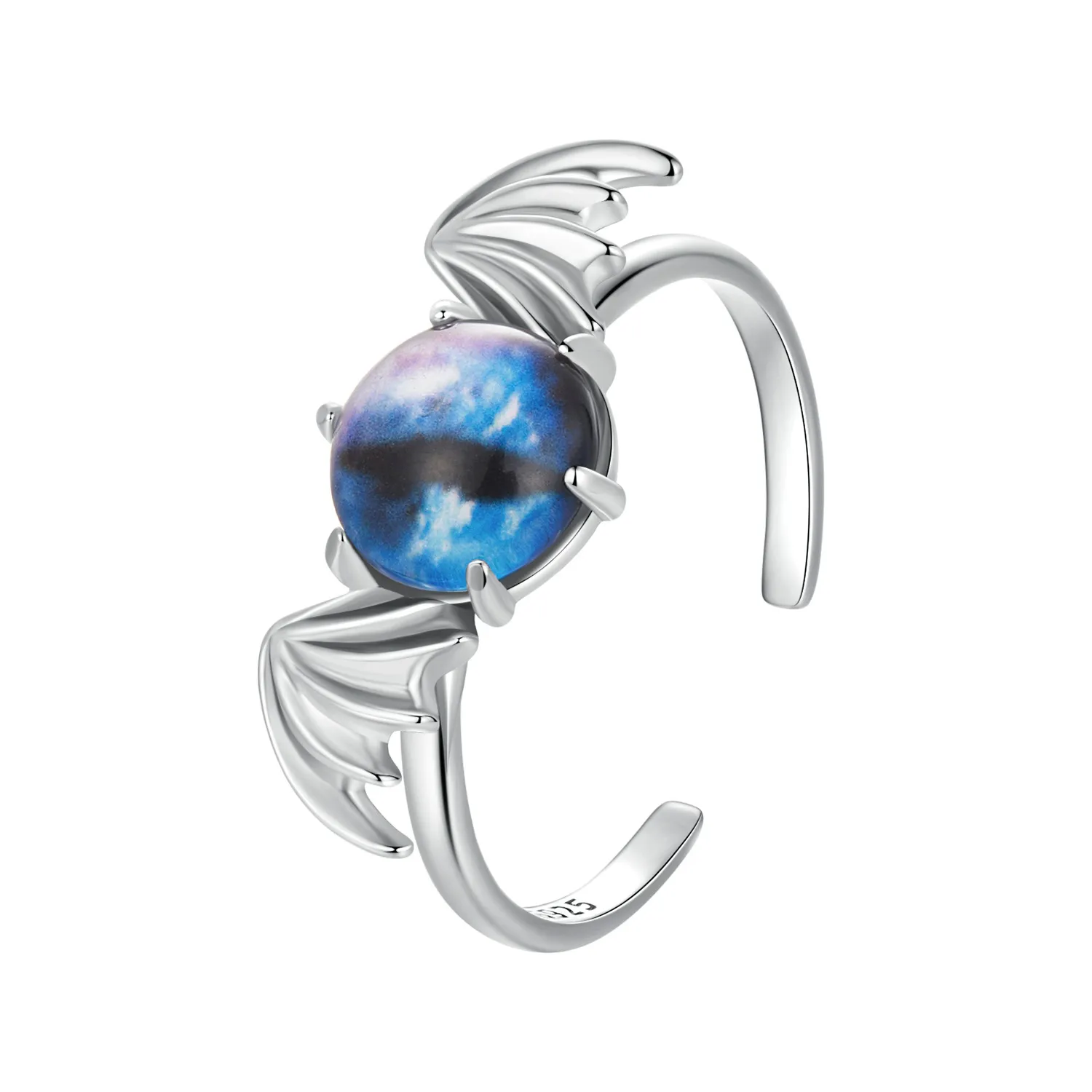 pandora style devil eye ring bsr605 e